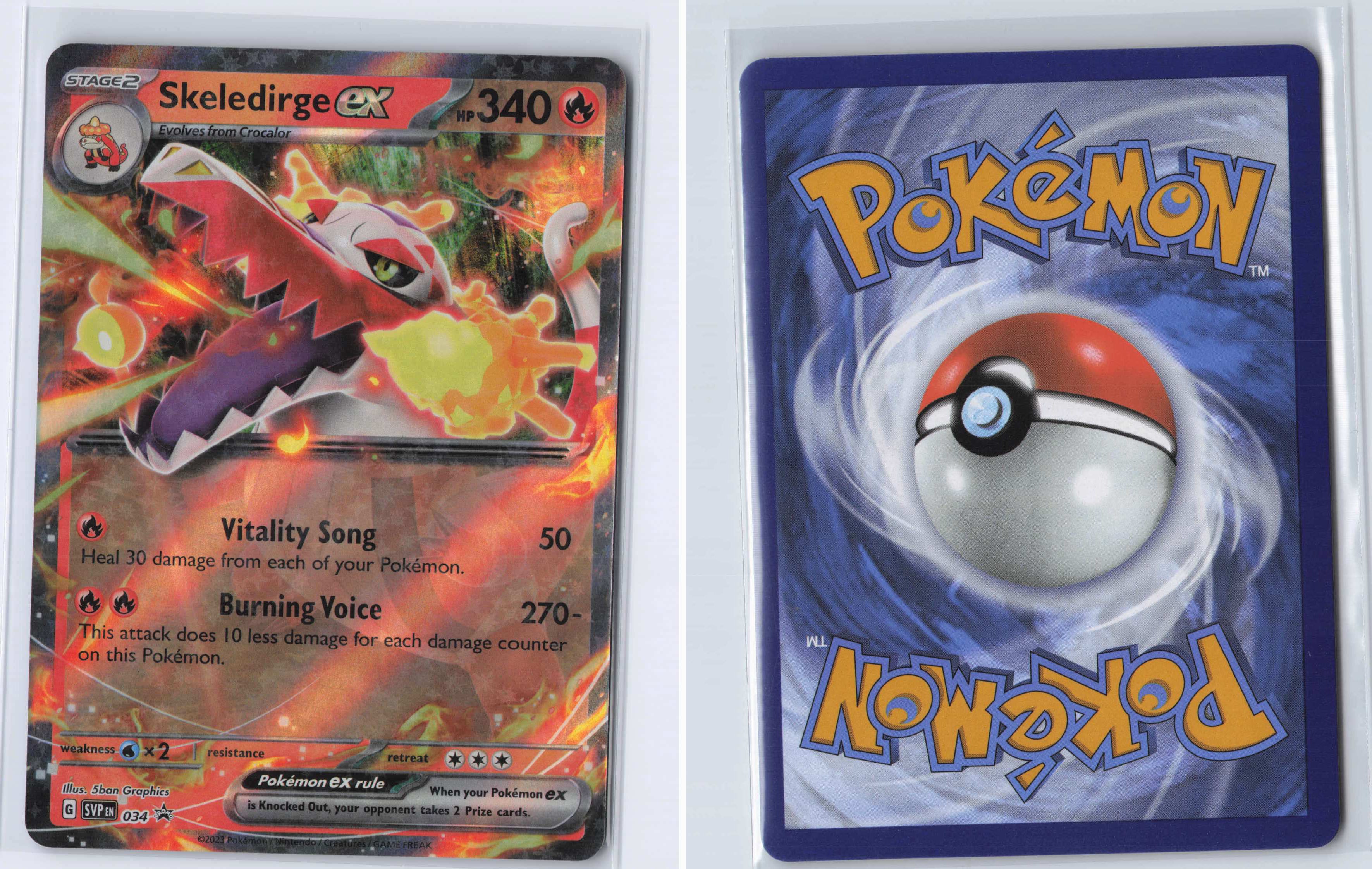 (#34) Skeledirge ex - [SV: Scarlet & Violet Promo Cards]