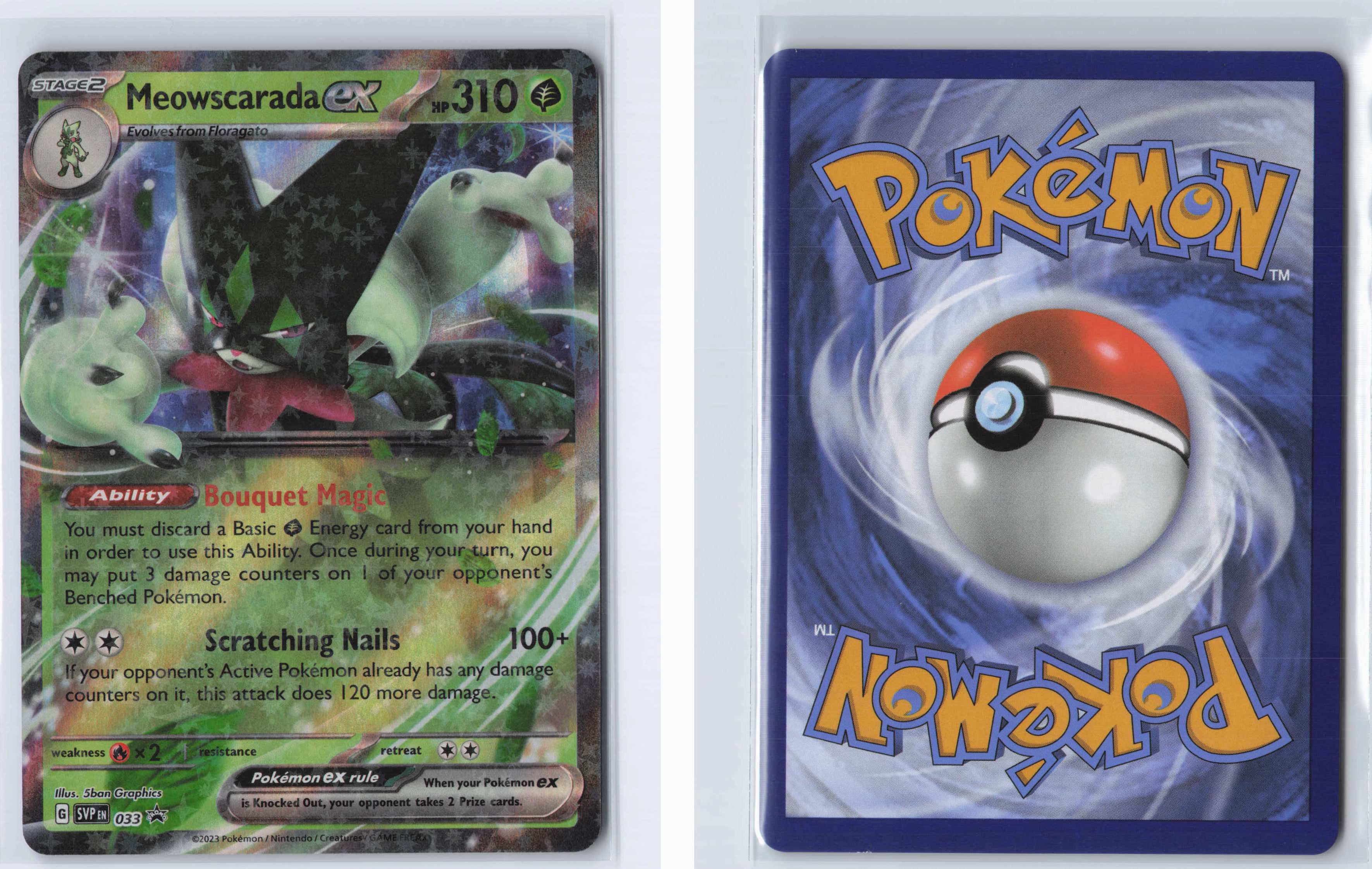 (#33) Meowscarada ex - [SV: Scarlet & Violet Promo Cards]