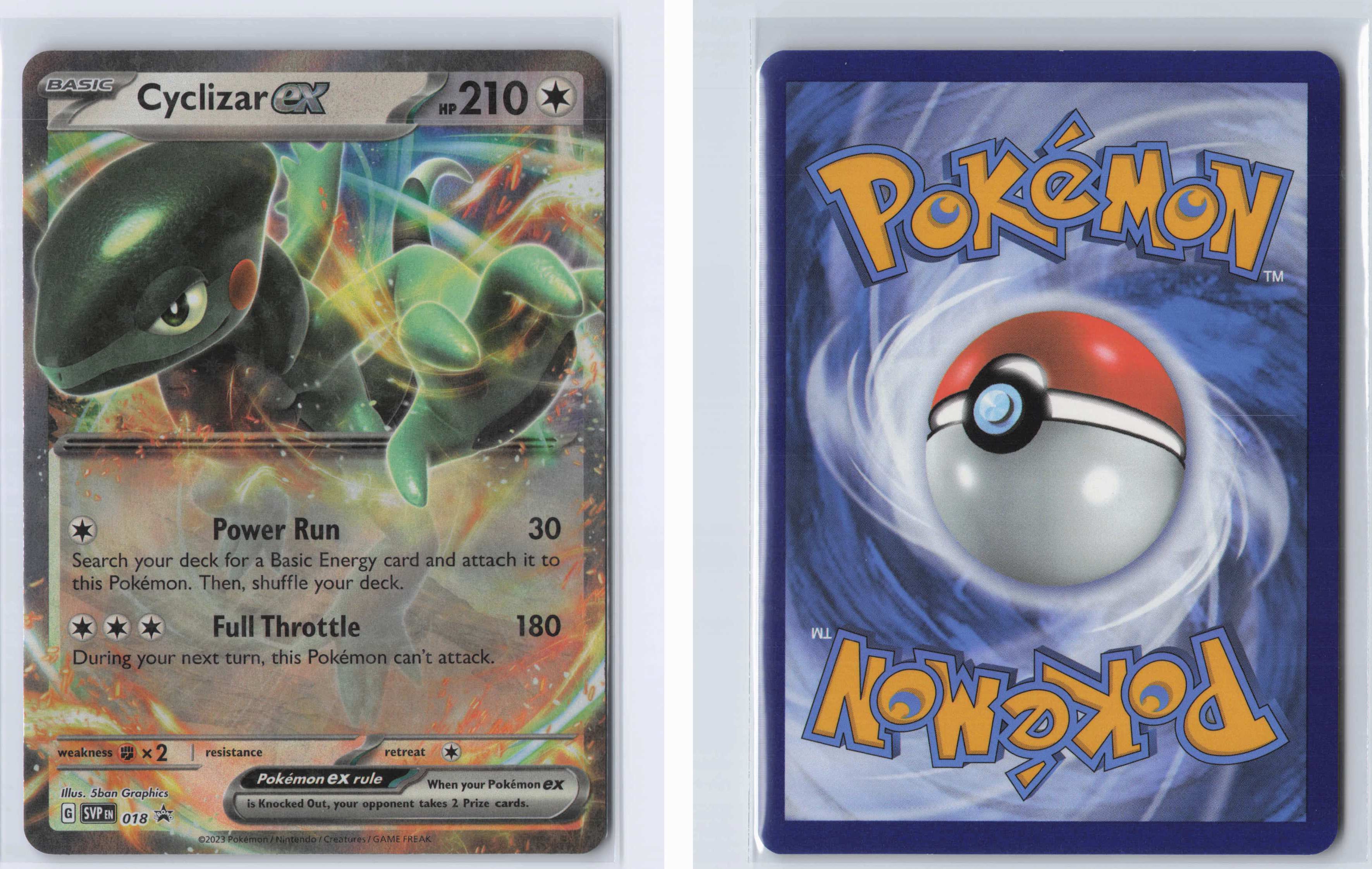 (#18) Cyclizar ex [SV: Scarlet & Violet Promo Cards]