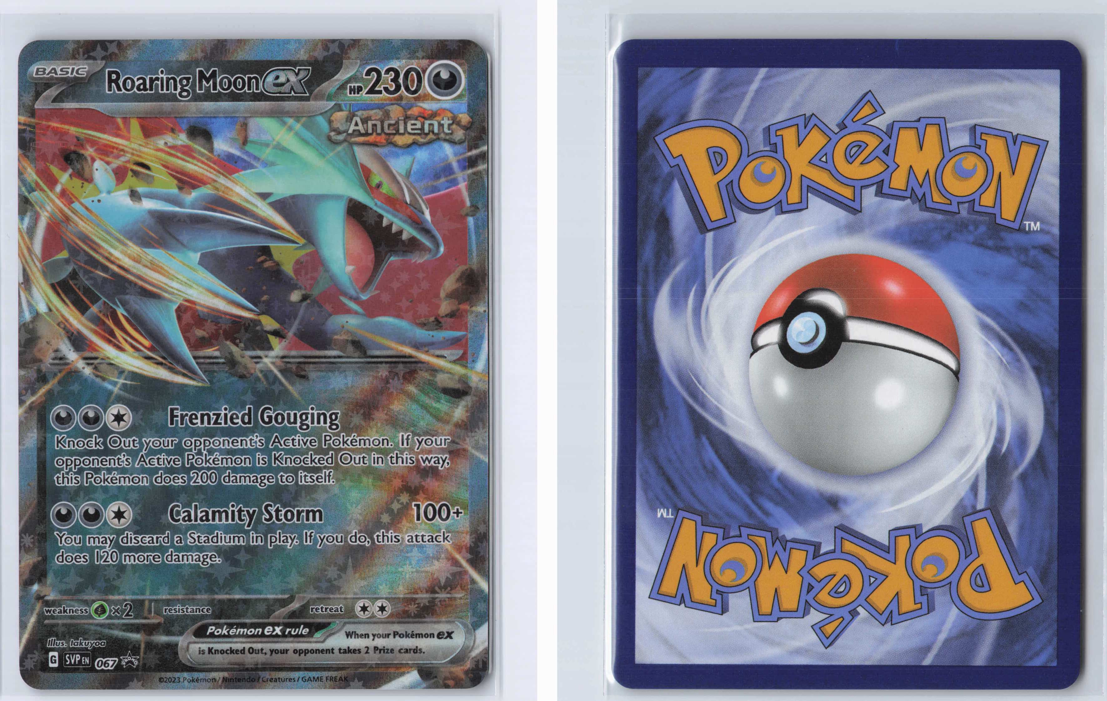 (#67) Roaring Moon ex - [SV: Scarlet & Violet Promo Cards]