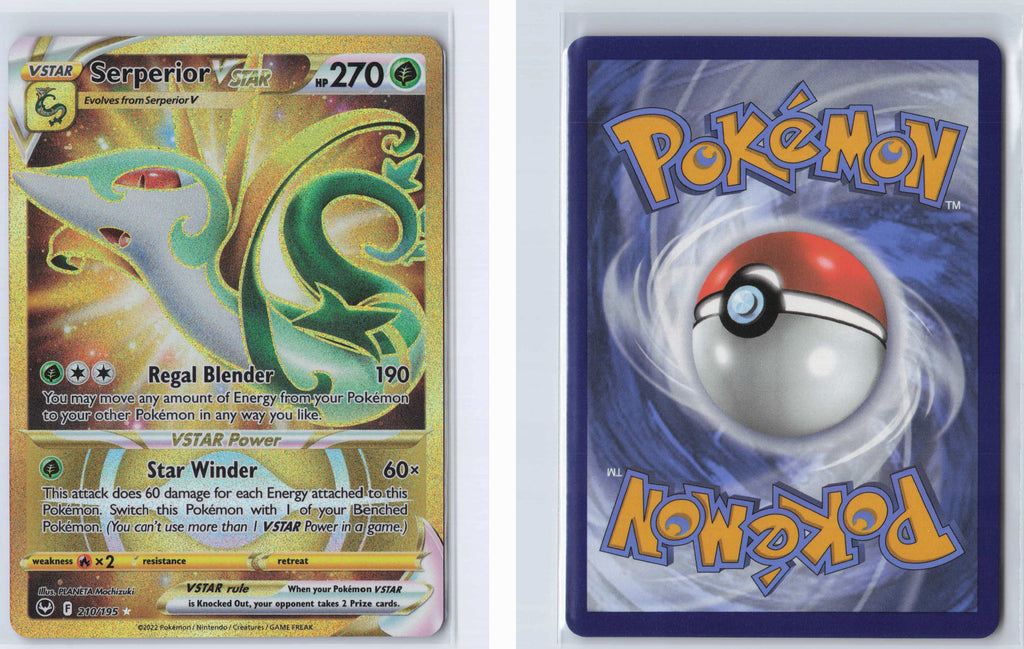 (#210/195) Serperior VSTAR (Secret) (210) [SWSH12: Silver Tempest]