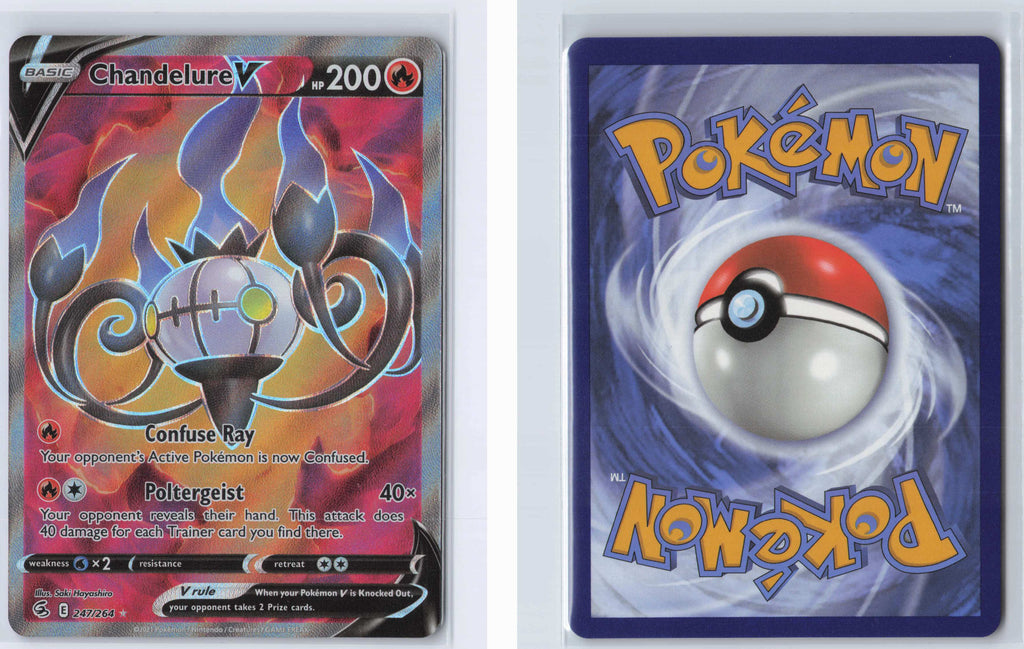 (#247/264) Chandelure V (Full Art) [SWSH08: Fusion Strike]