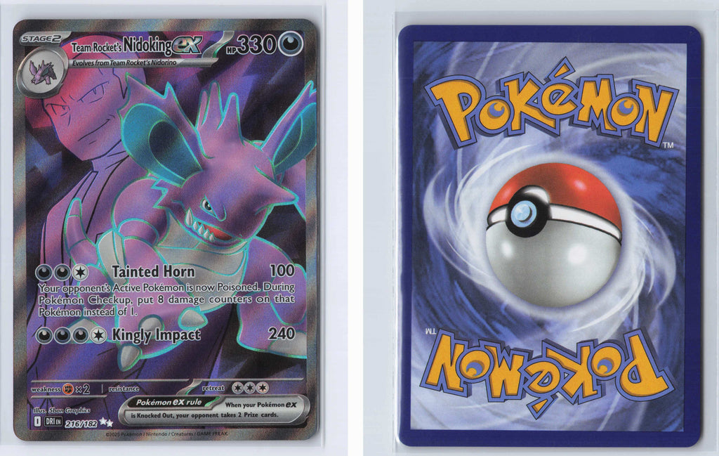 (#216/182) Team Rocket's Nidoking ex [SV10: Destined Rivals]