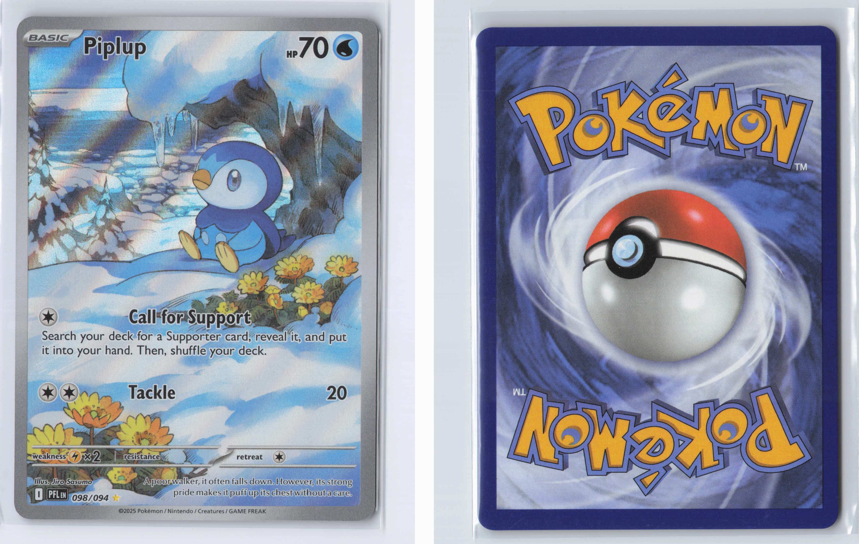 (#098/094) Piplup [Mega Evolutions: Phantasmal Flames]