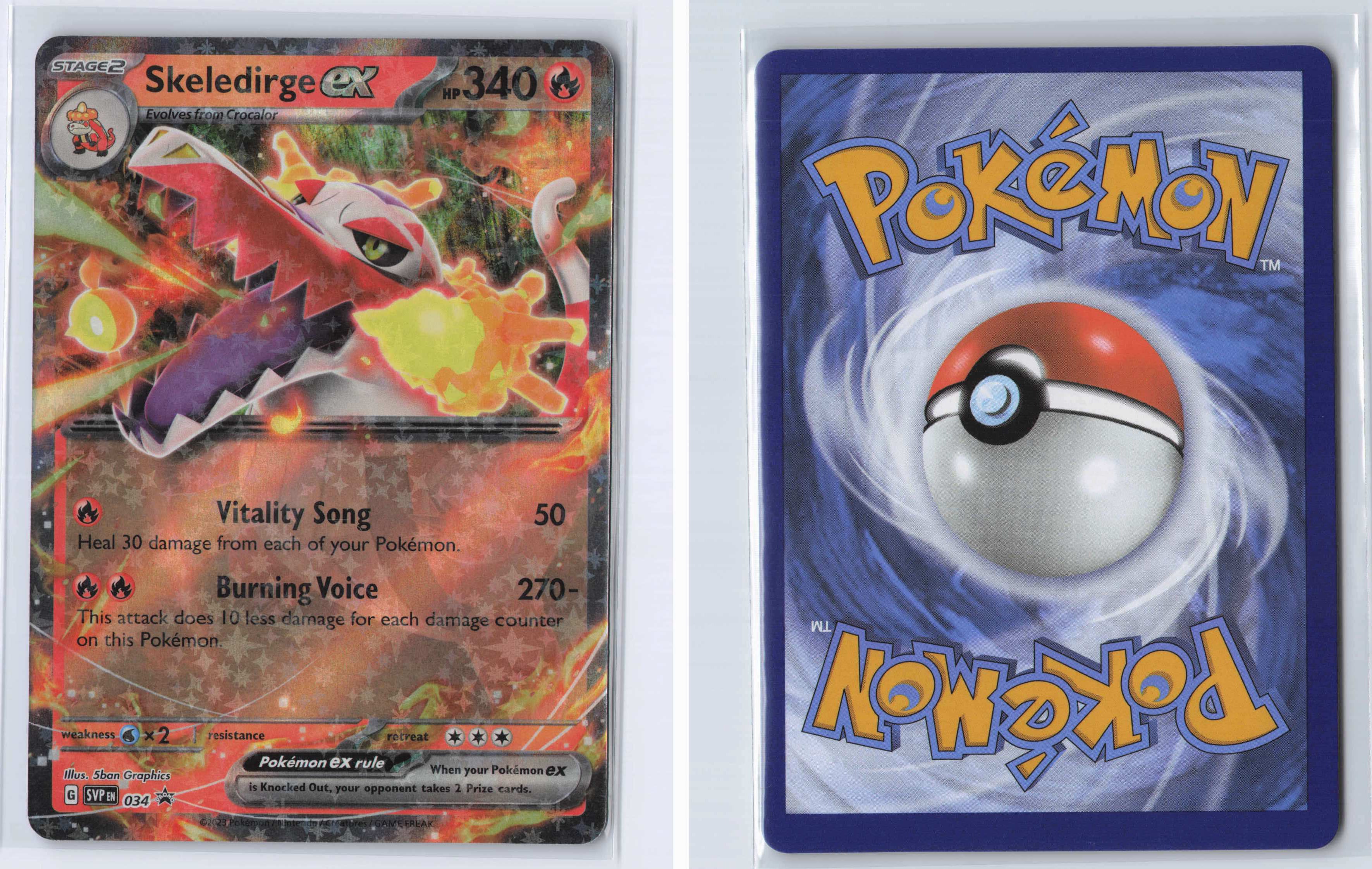 (#34) Skeledirge ex - [SV: Scarlet & Violet Promo Cards]