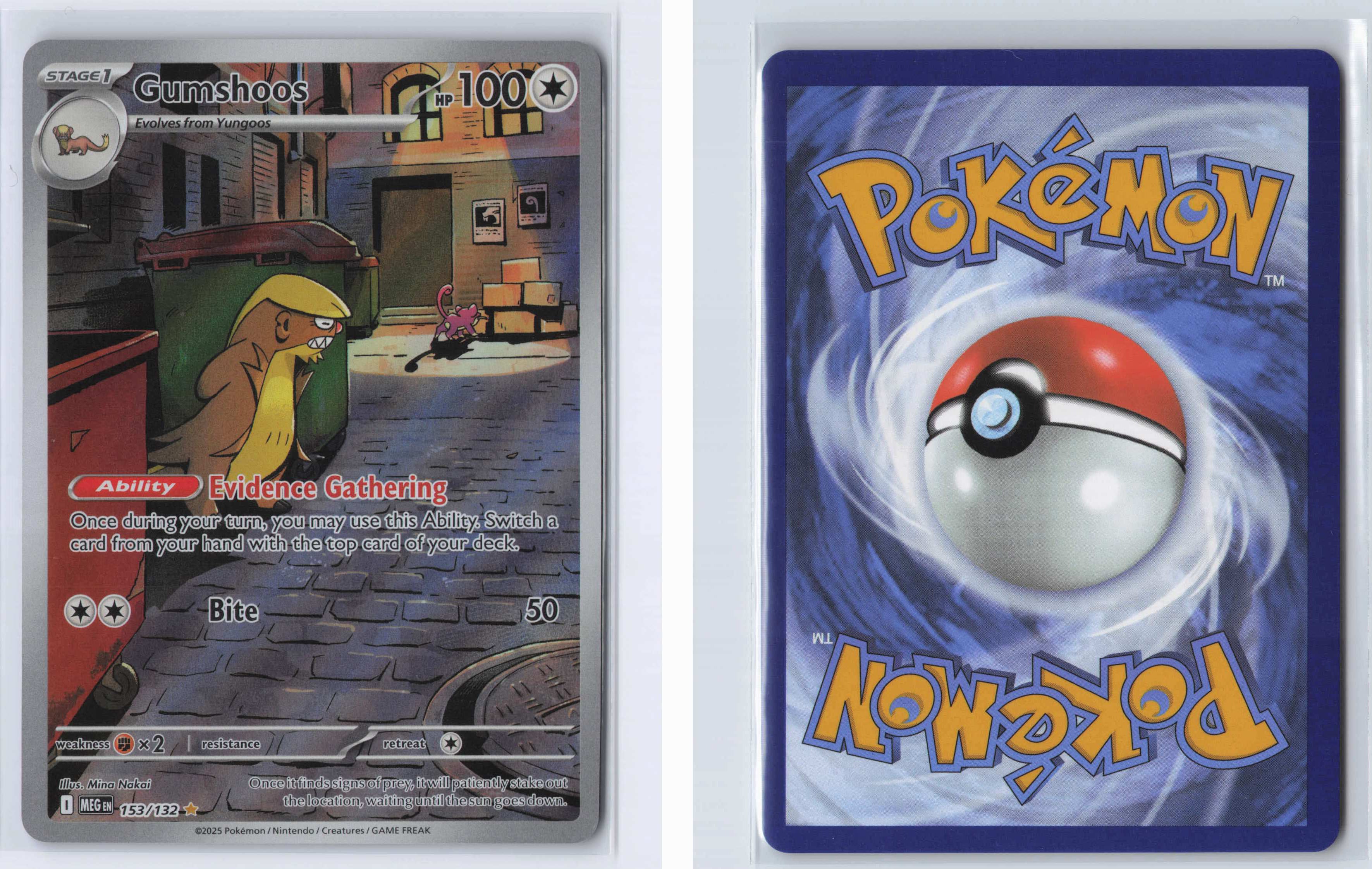 (#153/132) Gumshoos [Mega Evolutions: ME Base Set]