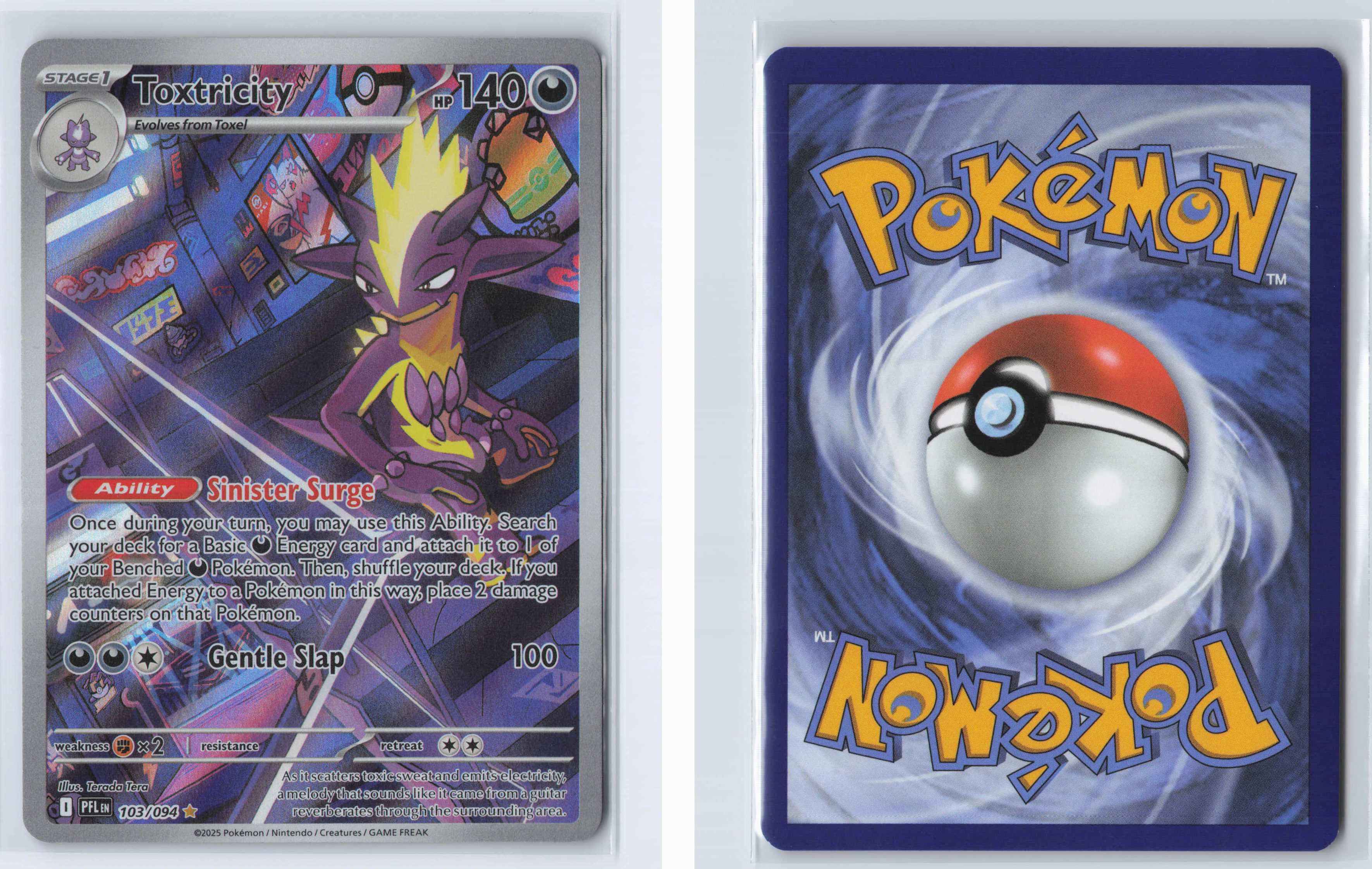 (#103/094) Toxtricity [Mega Evolutions: Phantasmal Flames]