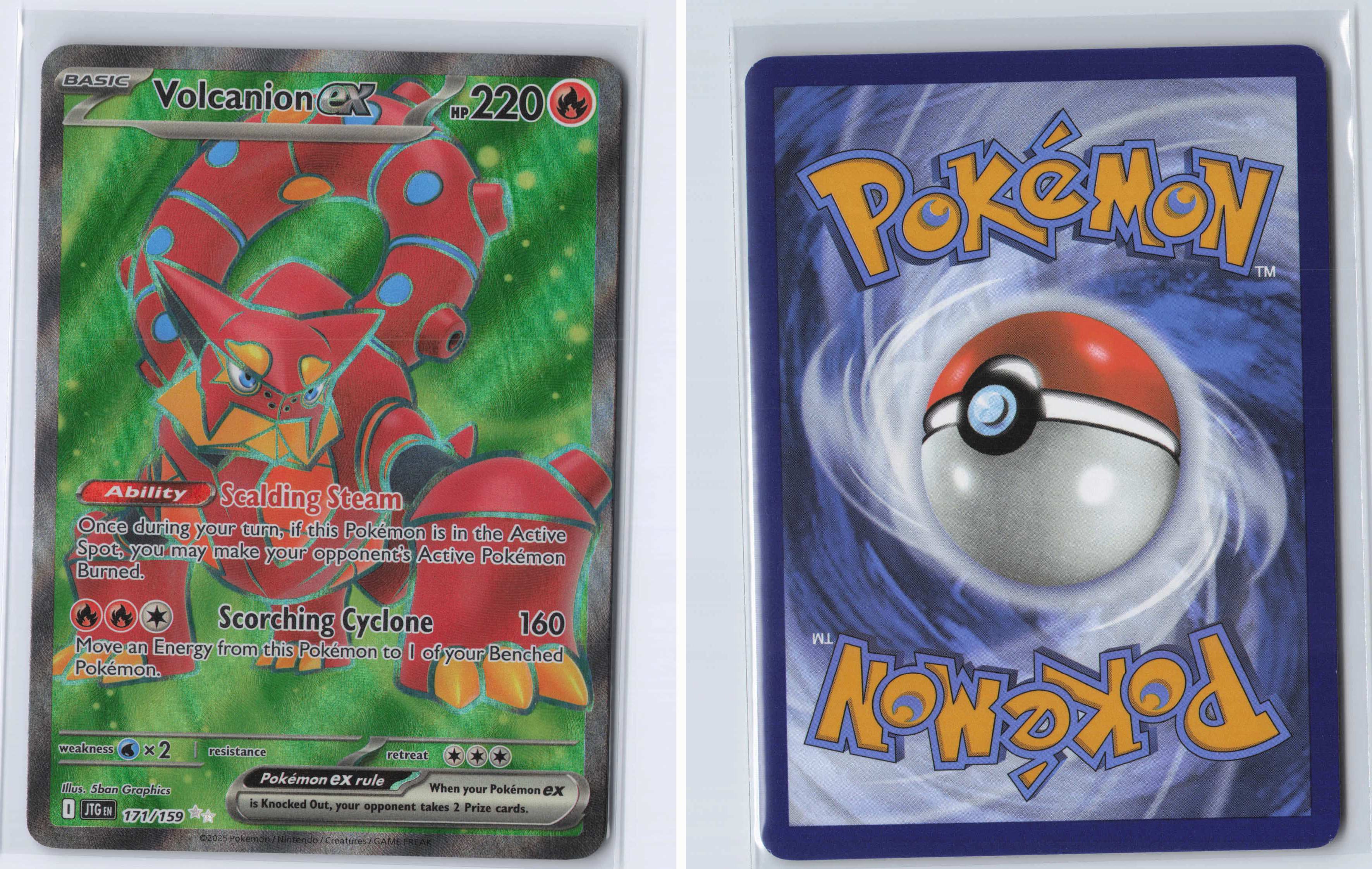 (#171/159) Volcanion ex [Scarlet & Violet: Journey Together]