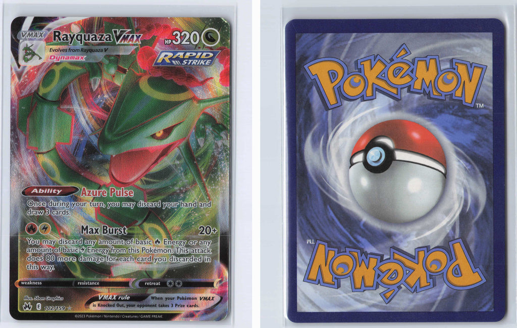 (#102/159) Rayquaza VMAX (102) [Crown Zenith]