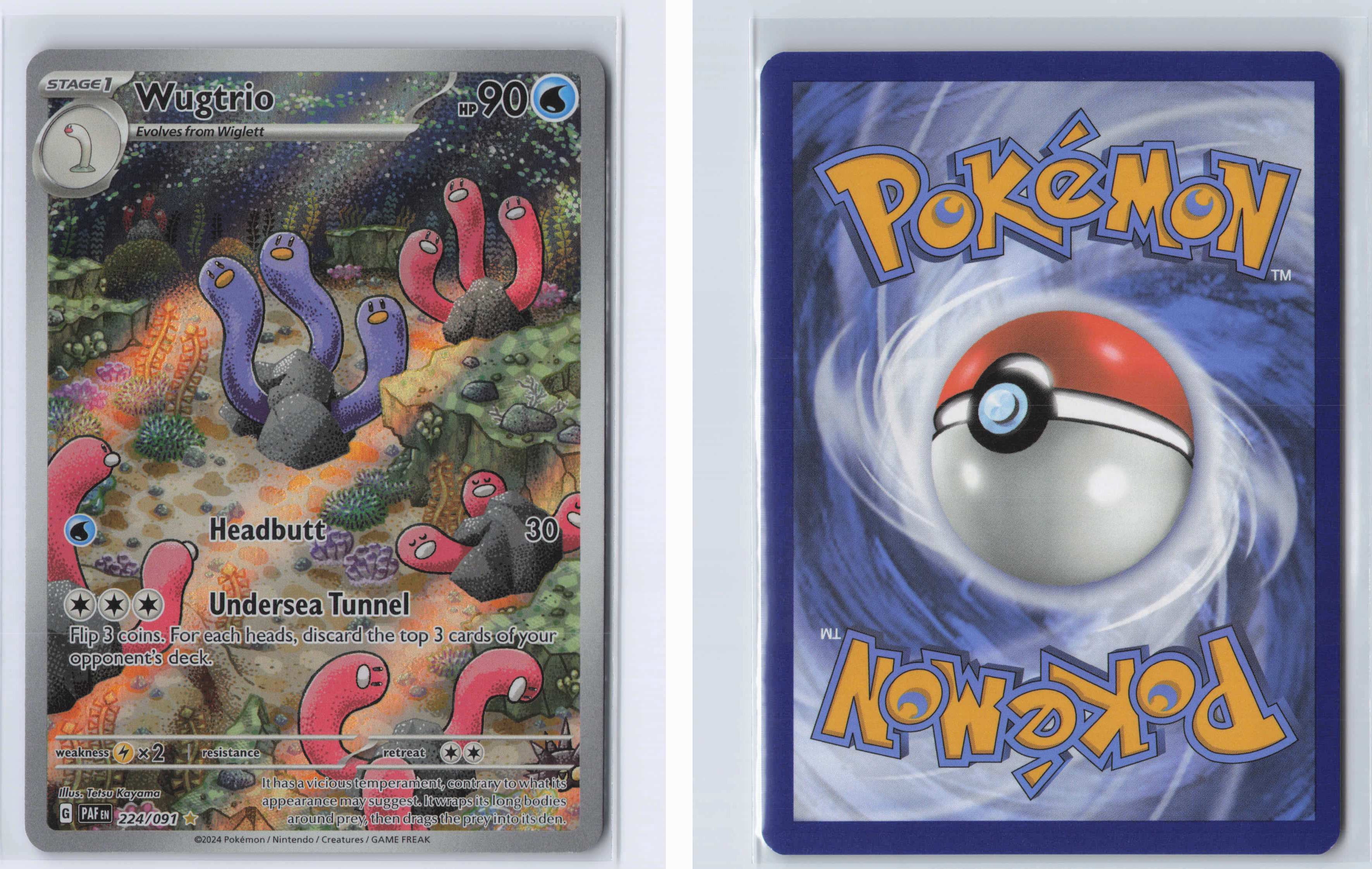 (#224/091) Wugtrio [Scarlet & Violet: Paldean Fates]