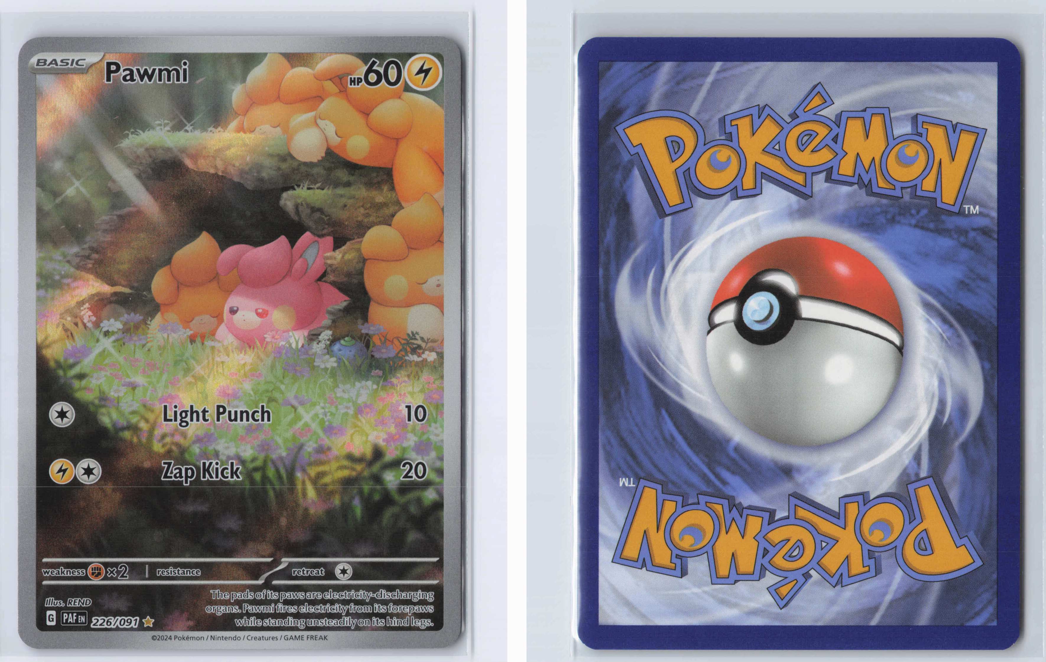 (#226/091) Pawmi [Scarlet & Violet: Paldean Fates]