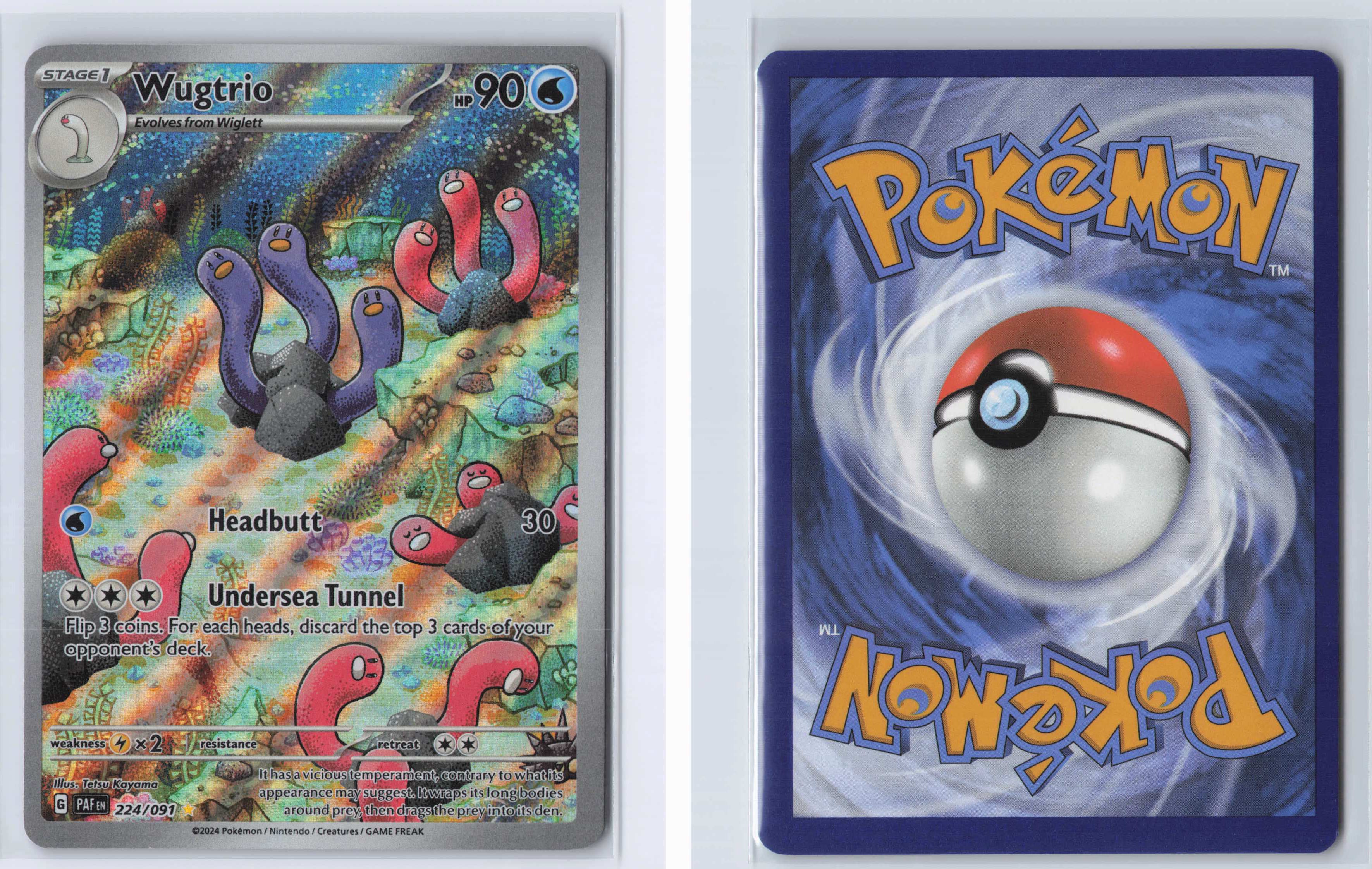 (#224/091) Wugtrio [Scarlet & Violet: Paldean Fates]