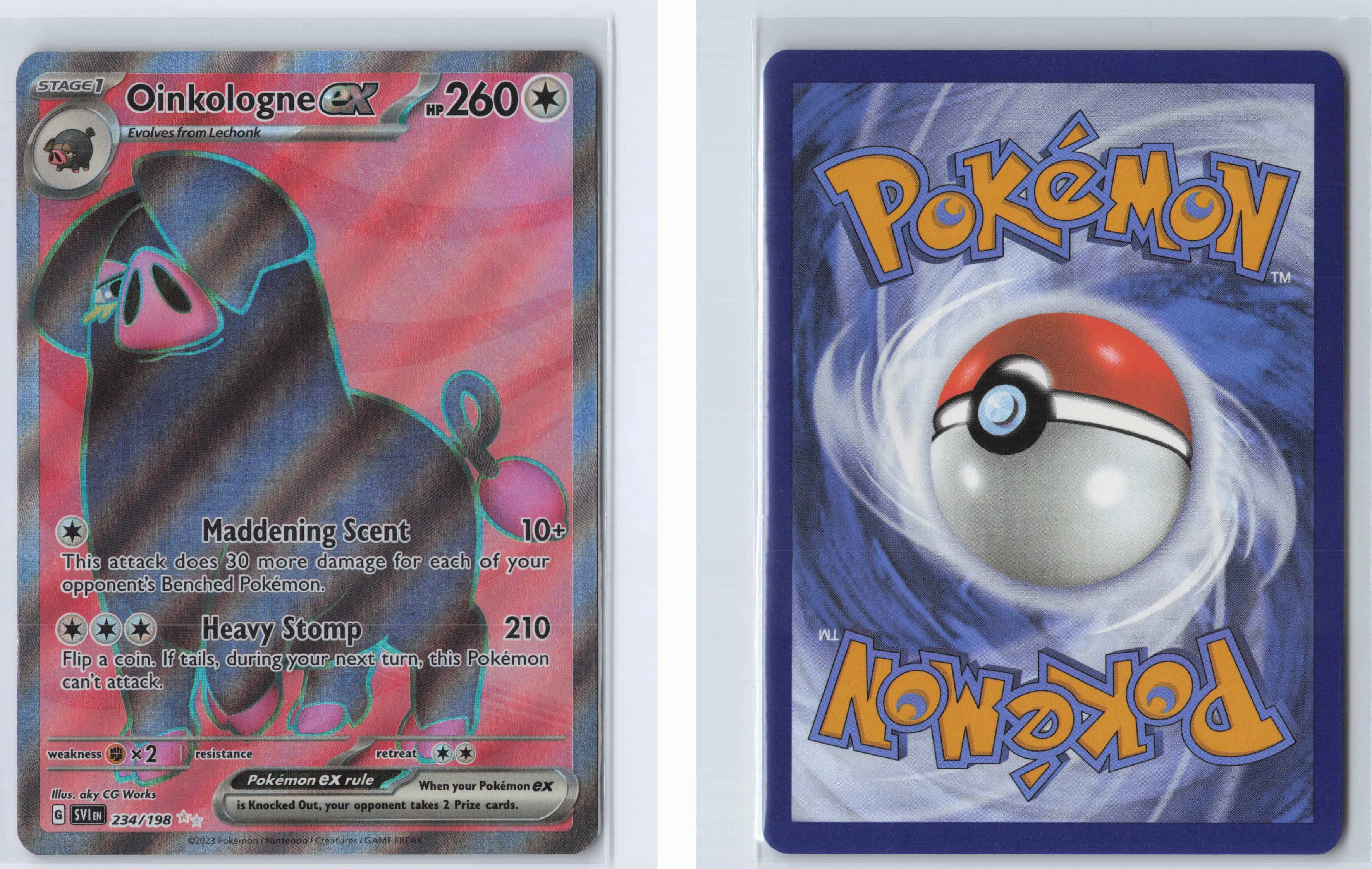 (#234/198) Oinkologne ex - [SV01: Scarlet & Violet Base Set]