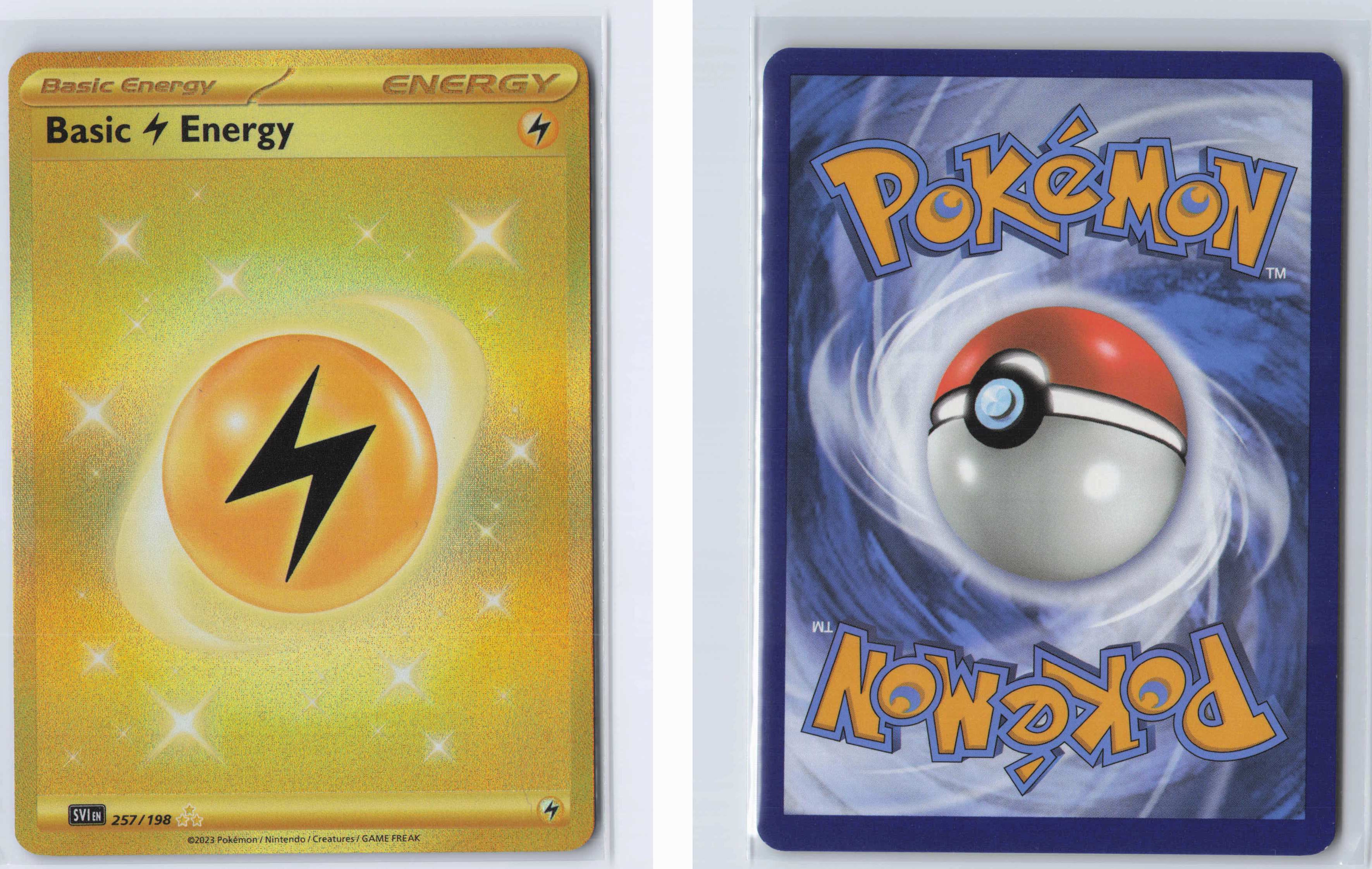 (#257/198) Basic Lightning Energy [SV01: Scarlet & Violet Base Set]
