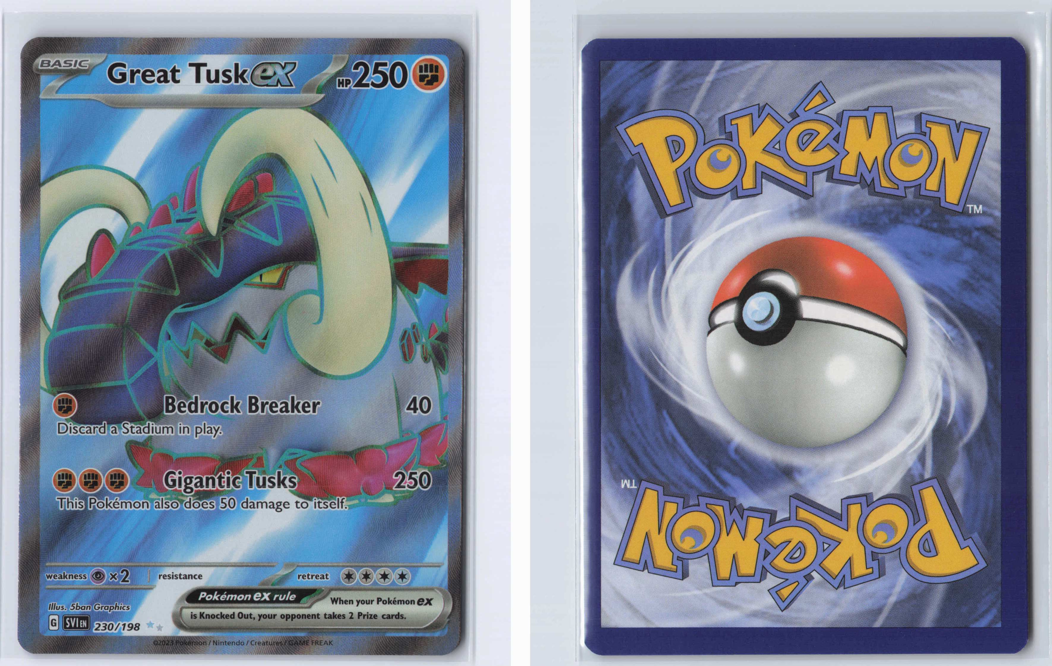 (#230/198) Great Tusk ex [SV01: Scarlet & Violet Base Set]