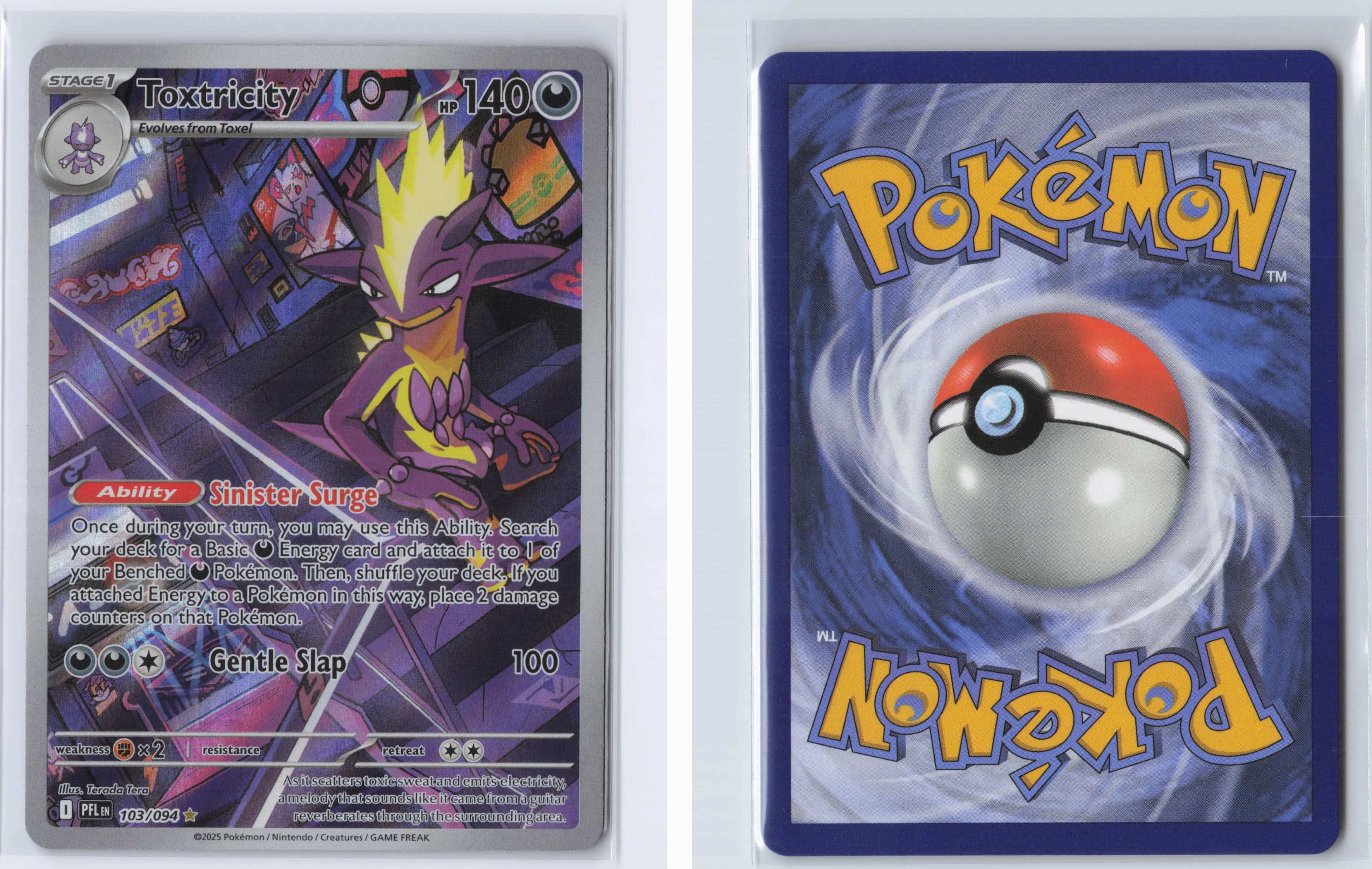 (#103/094) Toxtricity [Mega Evolutions: Phantasmal Flames]