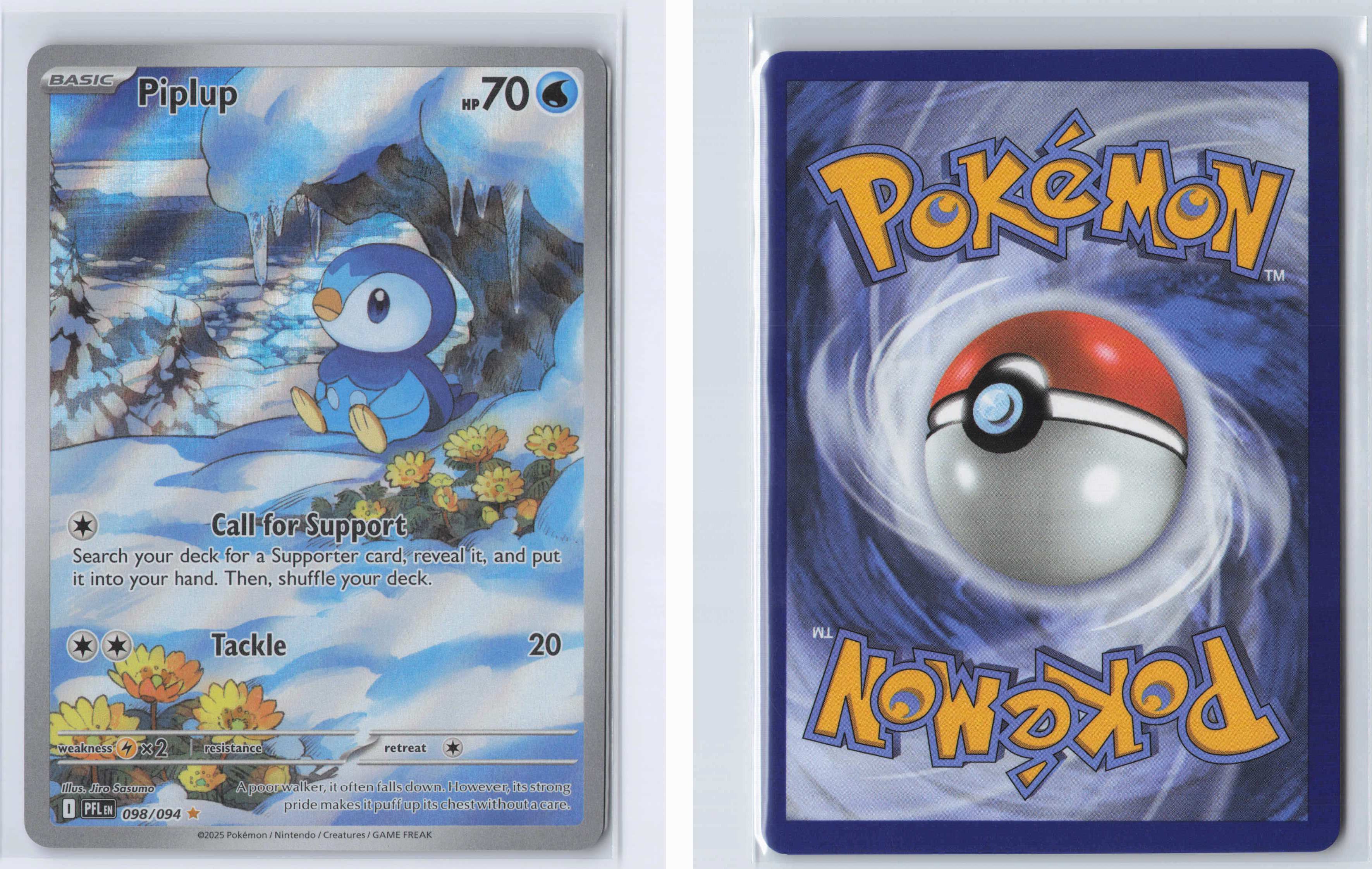 (#098/094) Piplup [Mega Evolutions: Phantasmal Flames]