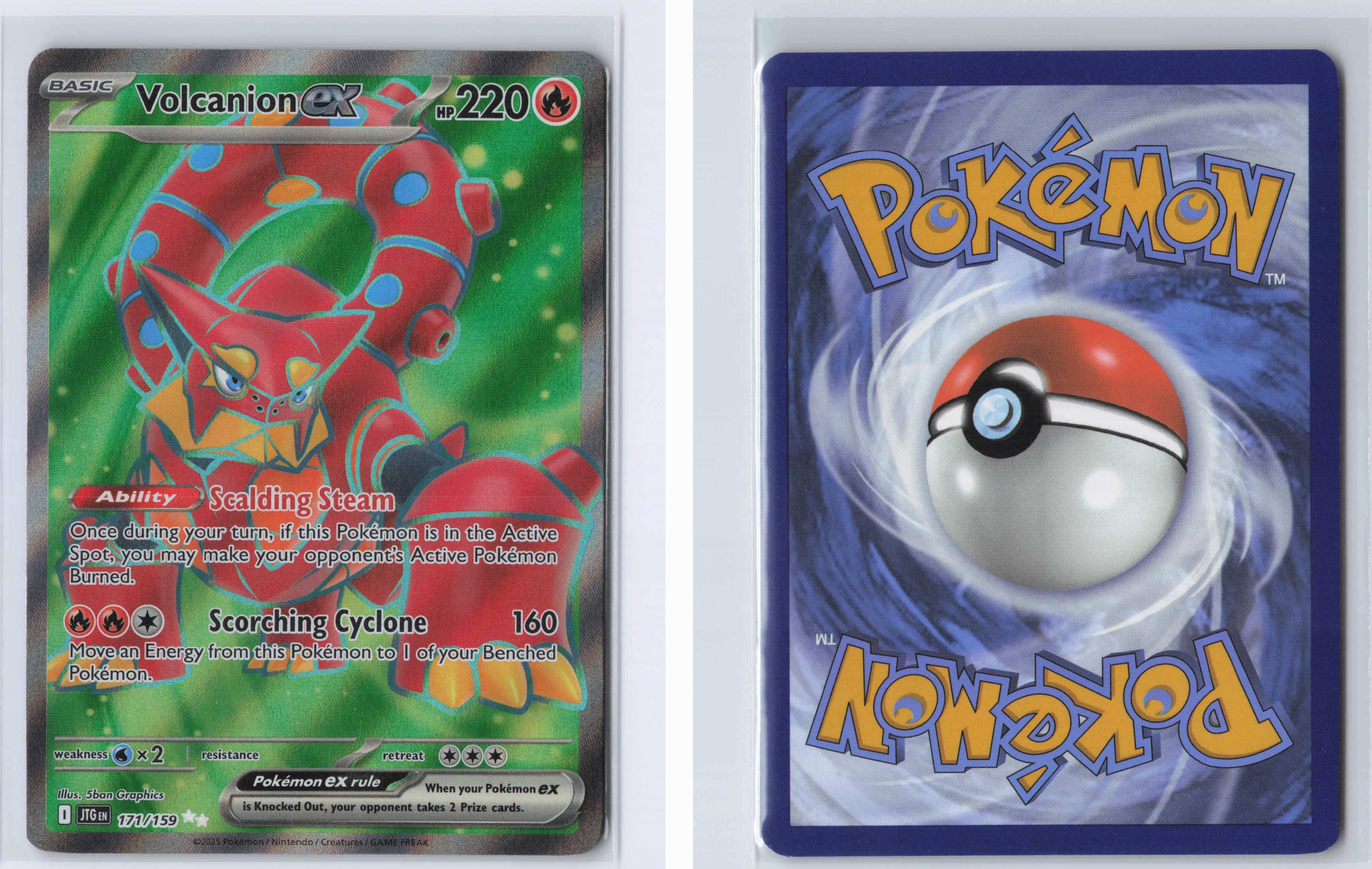 (#171/159) Volcanion ex [Scarlet & Violet: Journey Together]