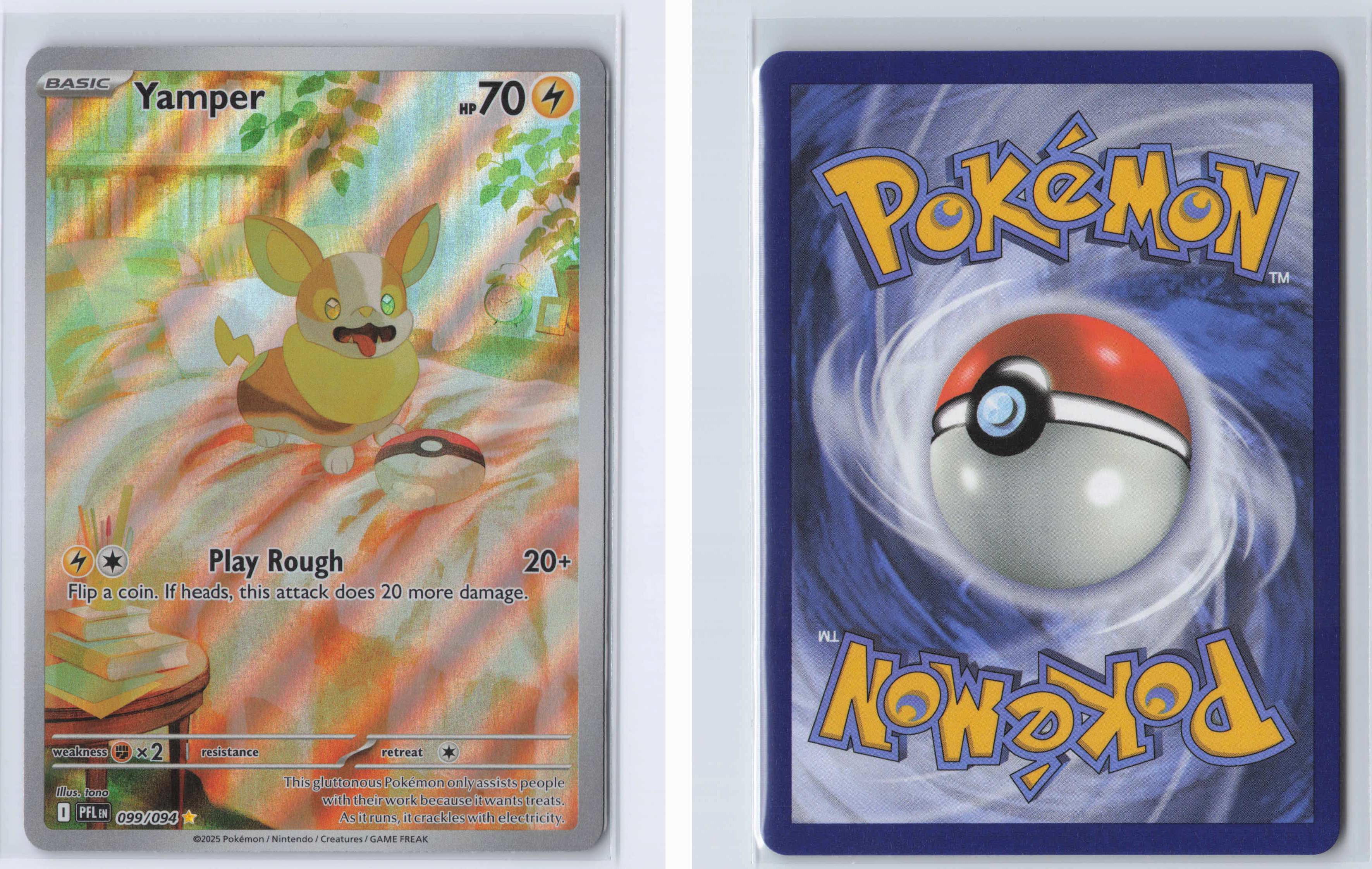 (#099/094) Yamper [Mega Evolutions: Phantasmal Flames]