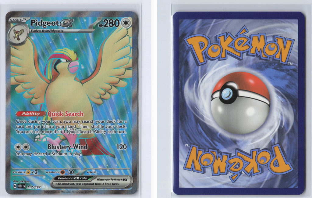 (#217/197) Pidgeot ex - [SV03: Obsidian Flames]