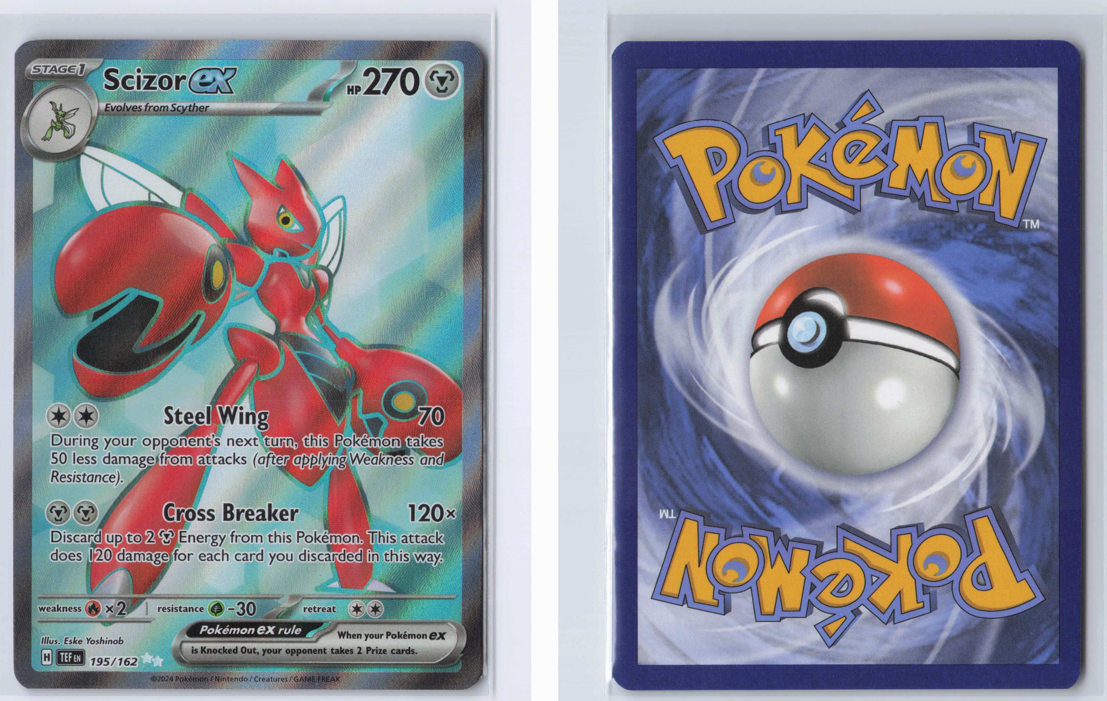 (#195/162) Scizor ex [SV05: Temporal Forces]