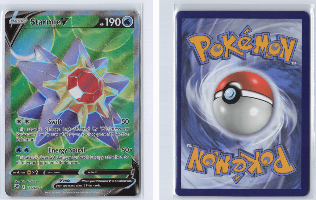 (#166/189) Starmie V (Full Art) [SWSH10: Astral Radiance]