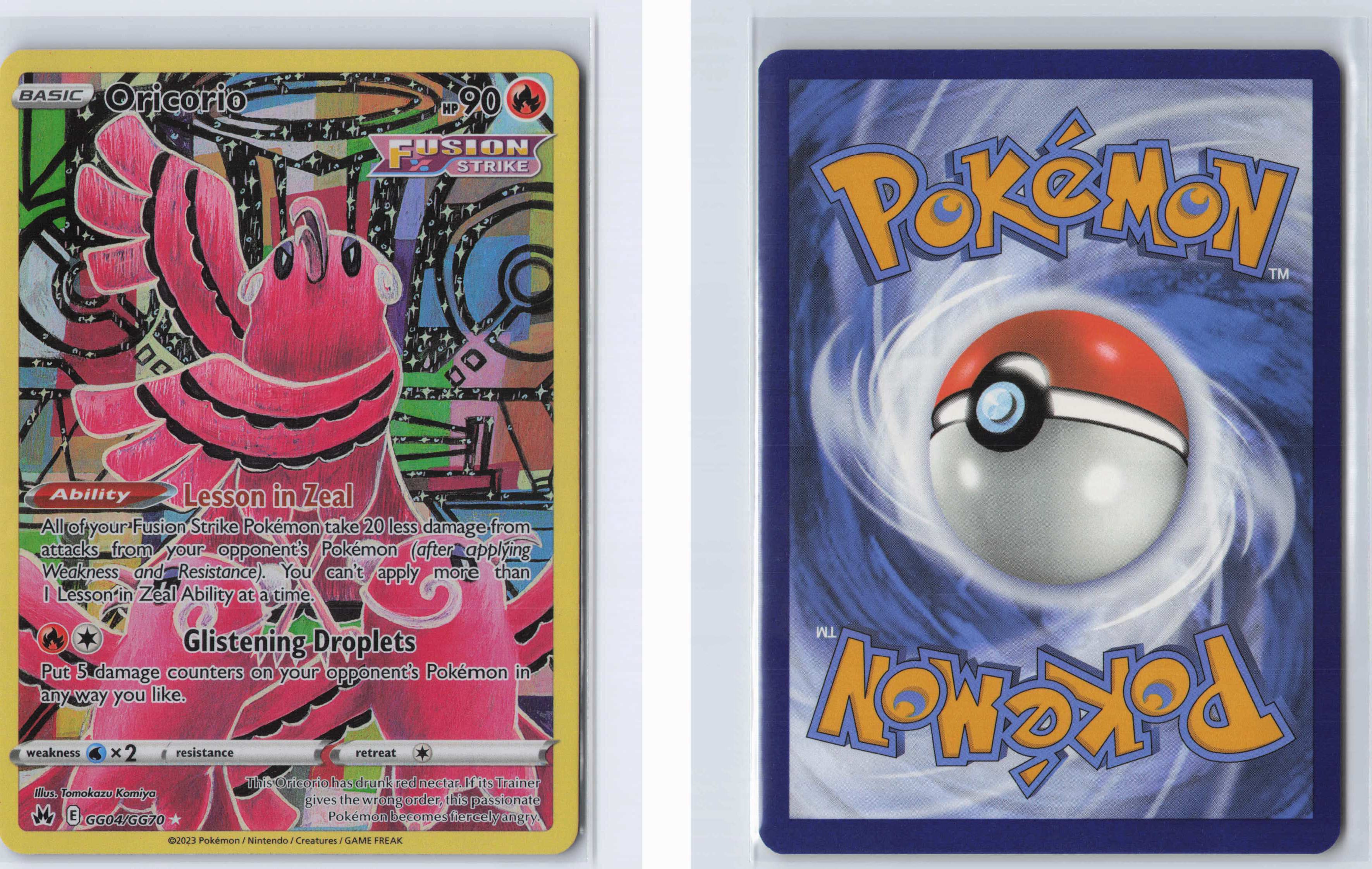(#GG04/GG70) Oricorio [Crown Zenith: Galarian Gallery]