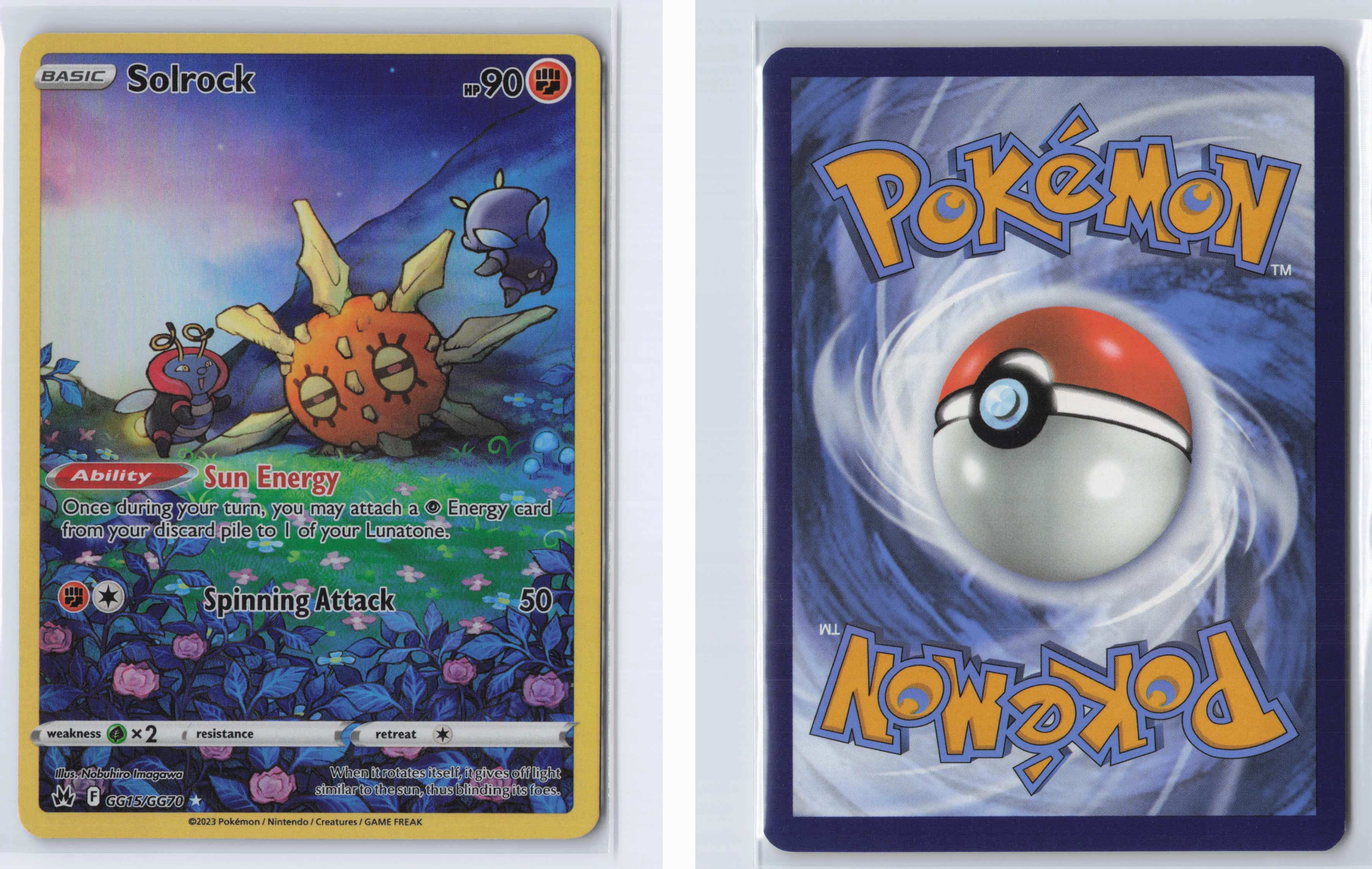 (#GG15/GG70) Solrock [Crown Zenith: Galarian Gallery]