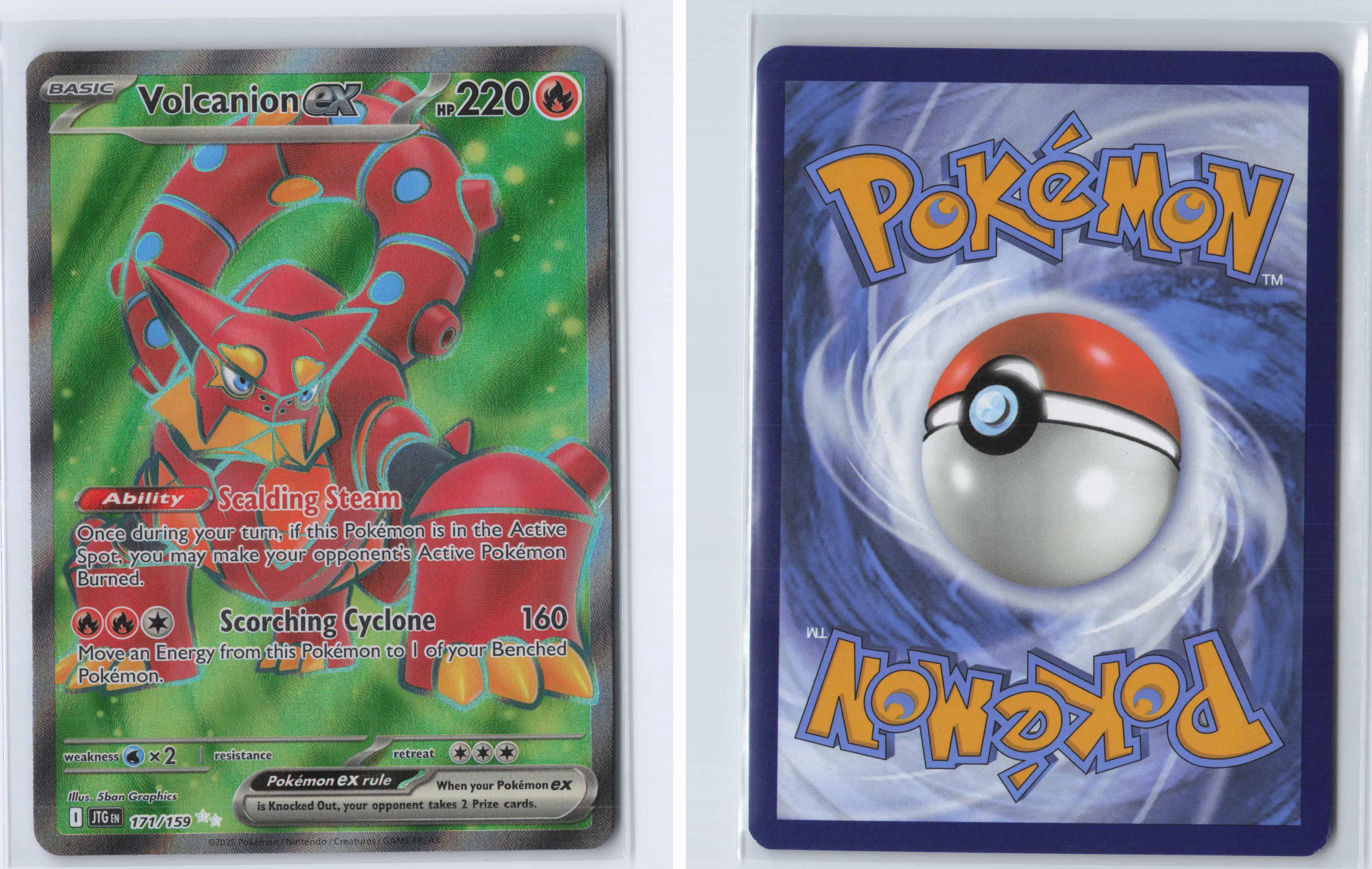 (#171/159) Volcanion ex [SV09: Journey Together]