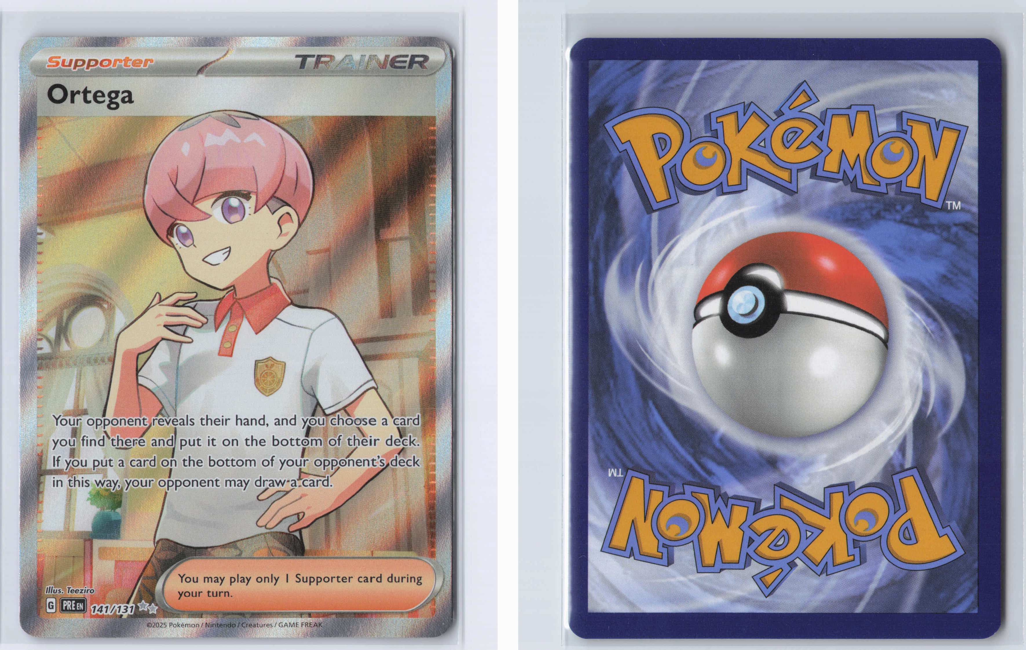 (#141/131) Ortega [SV: Prismatic Evolutions]