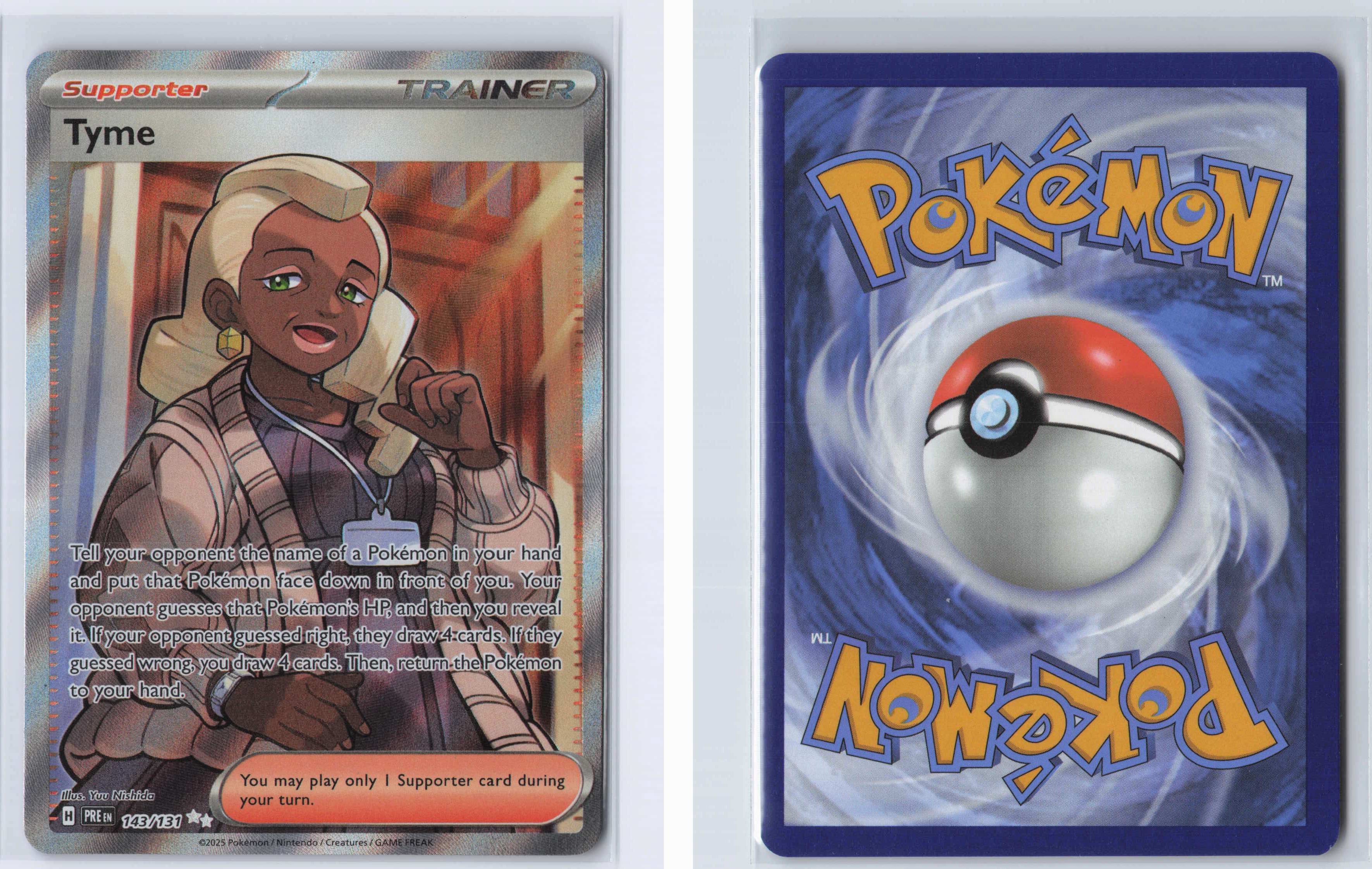 (#143/131) Tyme [SV: Prismatic Evolutions]