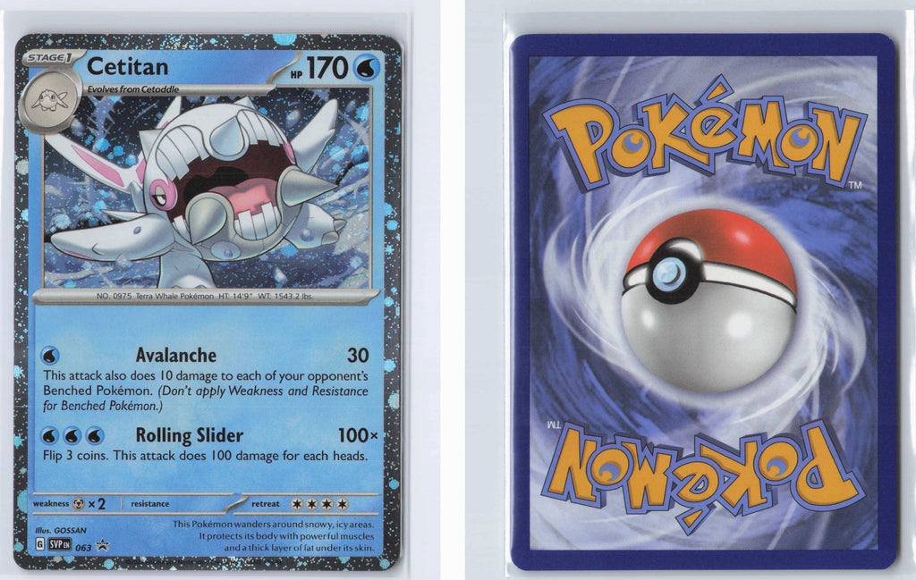 (#63) Cetitan -  (Cosmos Holo) [SV: Scarlet & Violet Promo Cards]