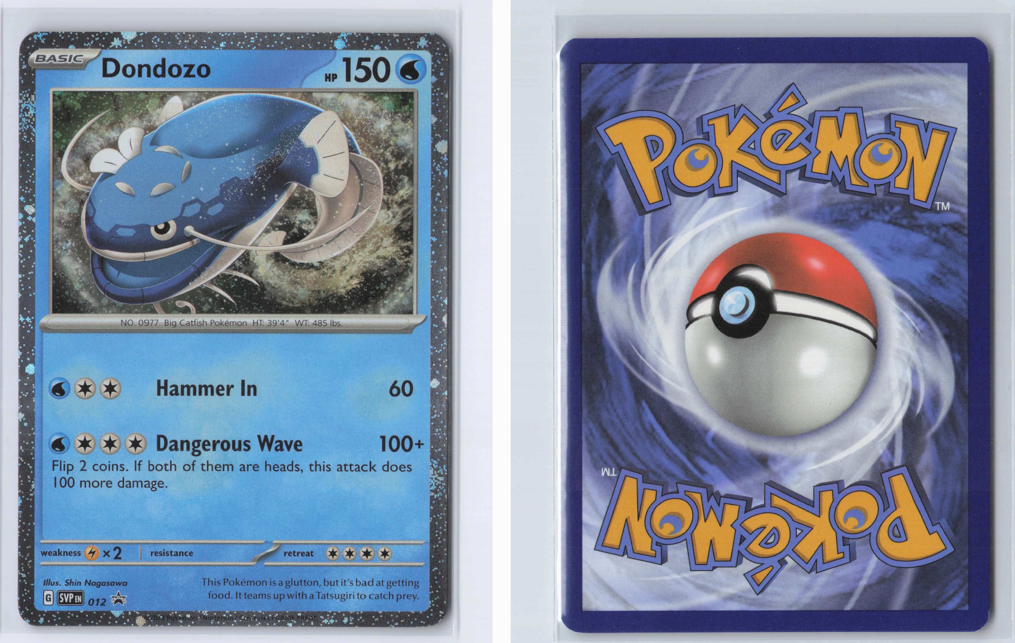 (#12) Dondozo -  (Cosmos Holofoil) [SV: Scarlet & Violet Promo Cards]