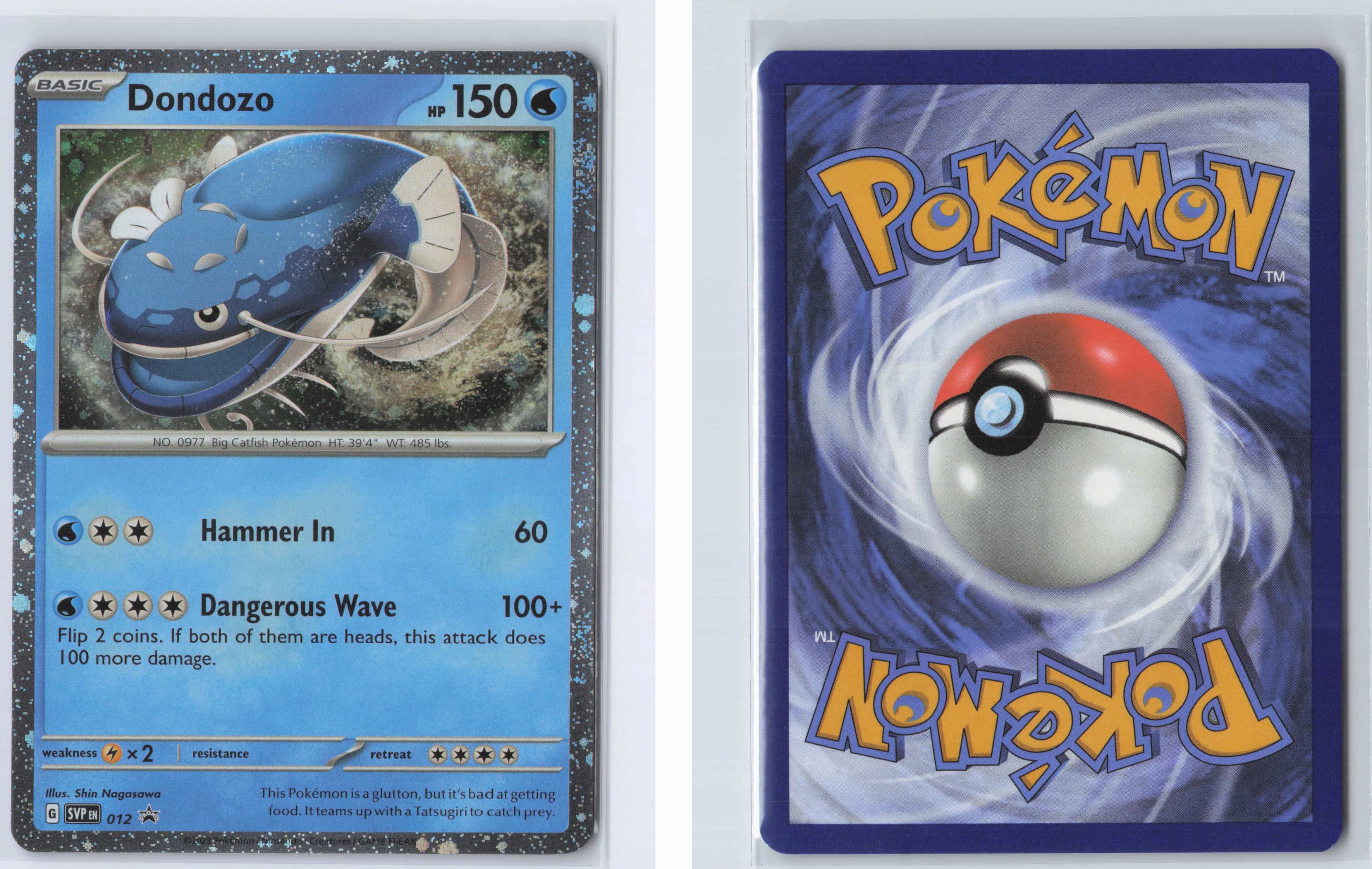 (#12) Dondozo -  (Cosmos Holofoil) [SV: Scarlet & Violet Promo Cards]