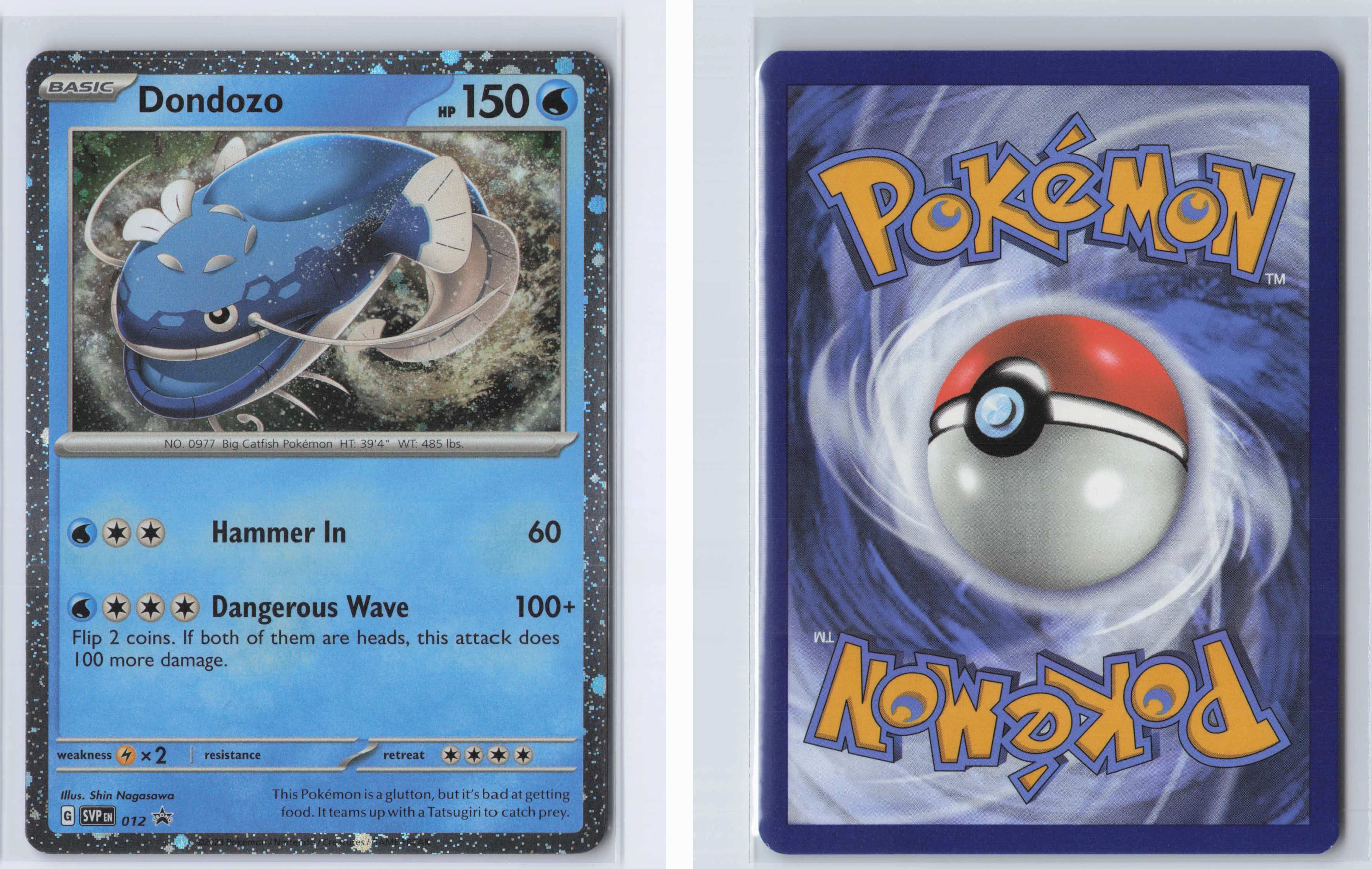 (#12) Dondozo -  (Cosmos Holofoil) [SV: Scarlet & Violet Promo Cards]