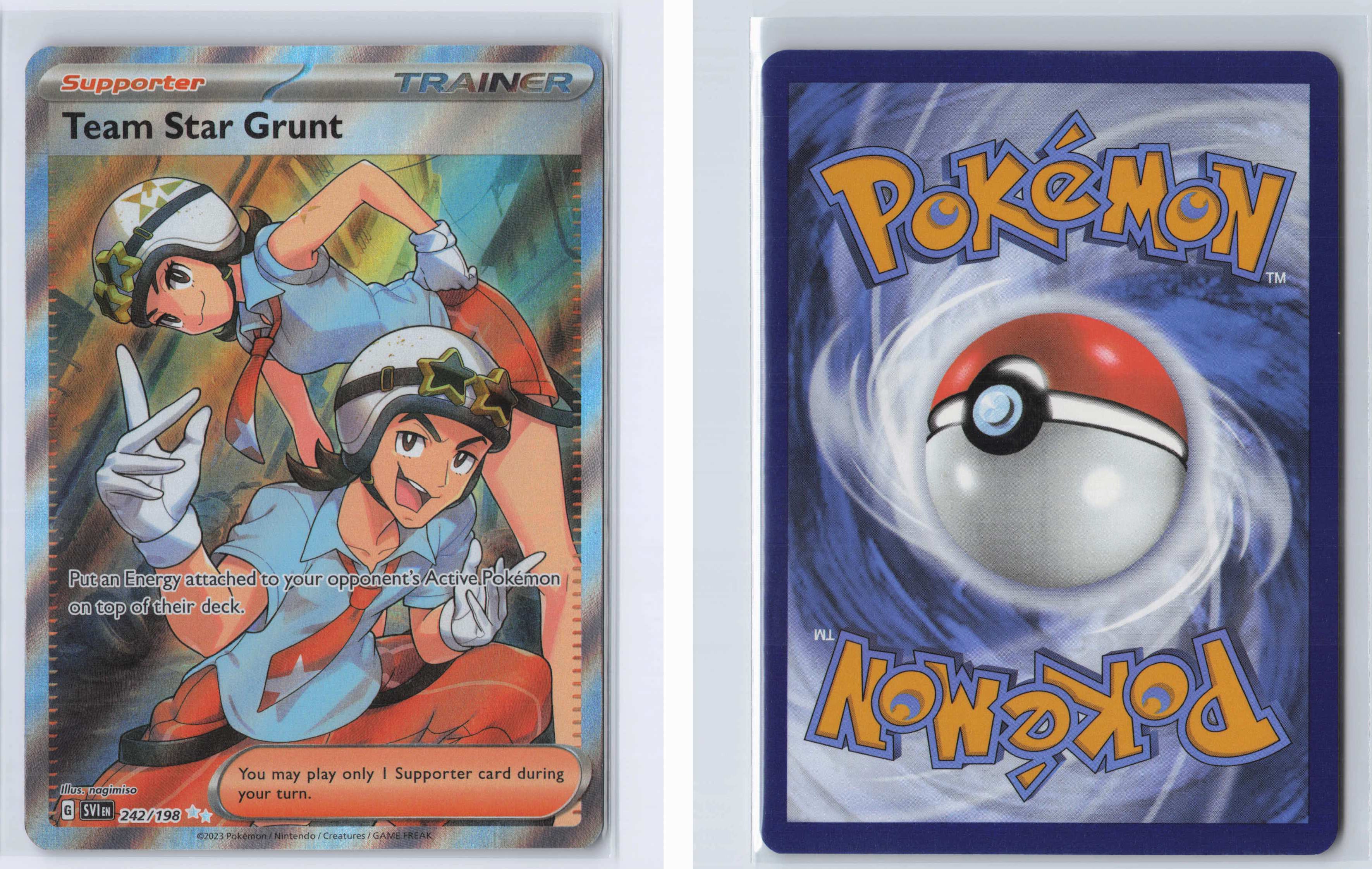 (#242/198) Team Star Grunt [SV01: Scarlet & Violet Base Set]