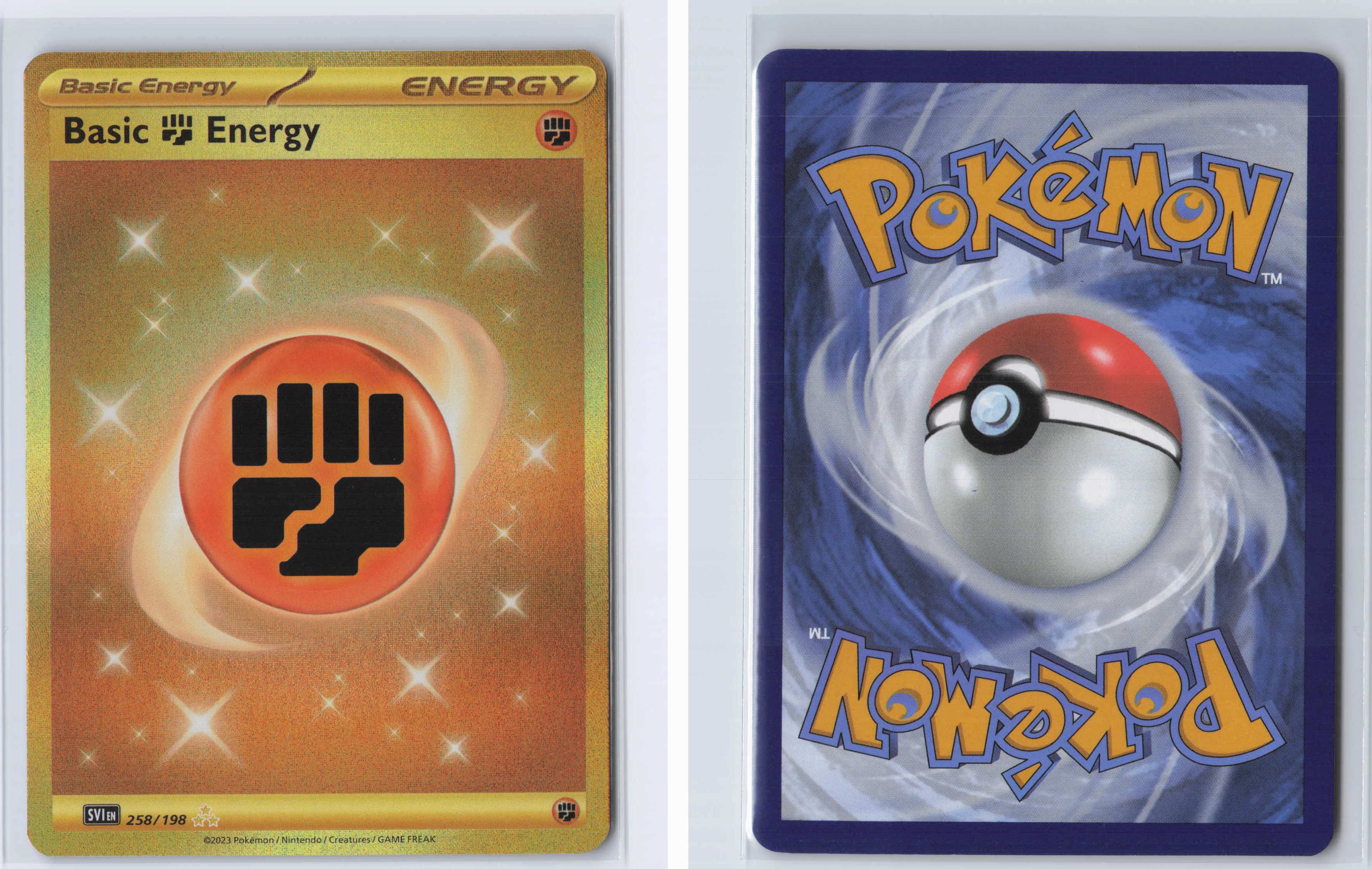 (#258/198) Basic Fighting Energy [SV01: Scarlet & Violet Base Set]