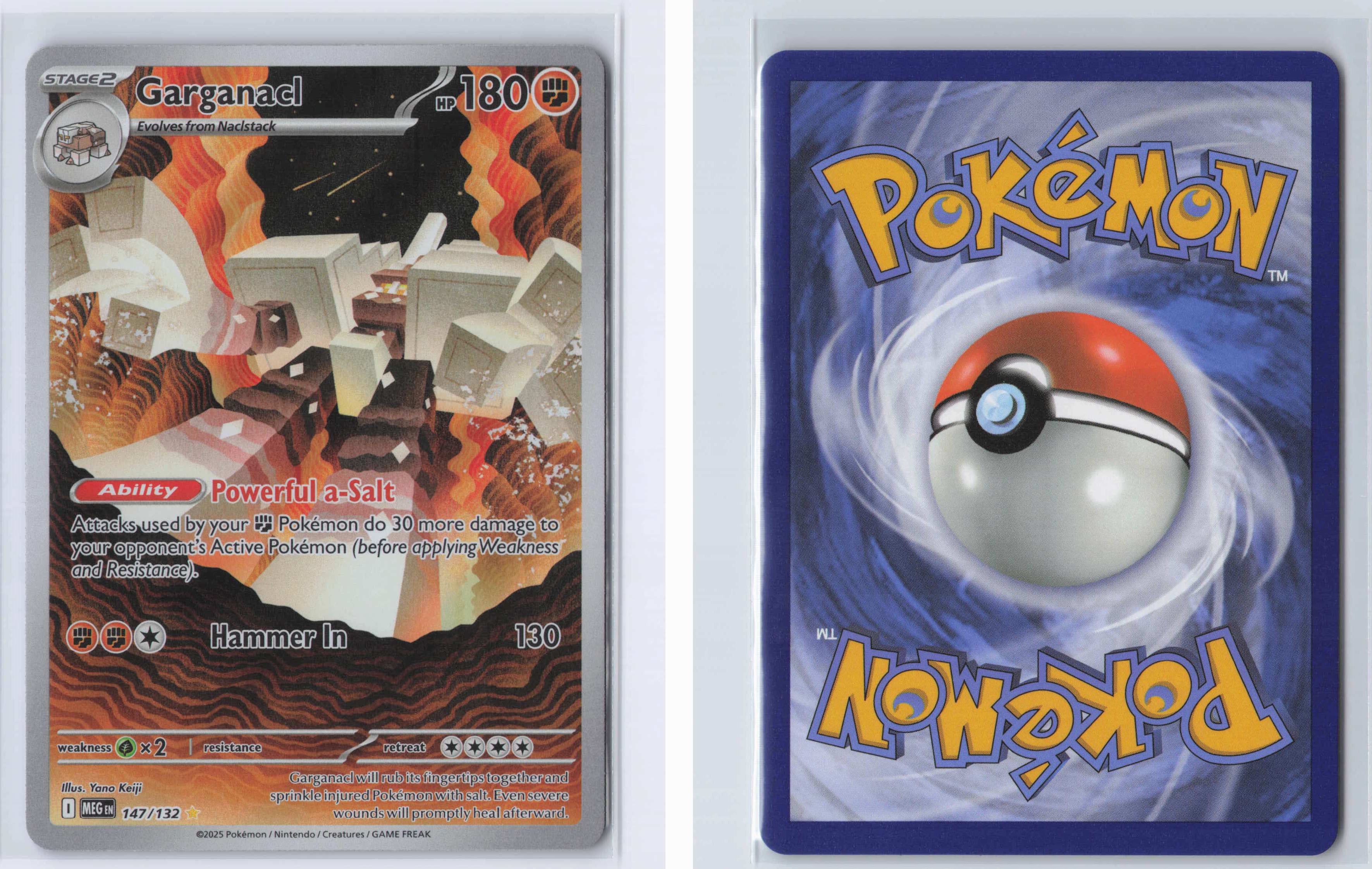 (#147/132) Garganacl [Mega Evolutions: ME Base Set]