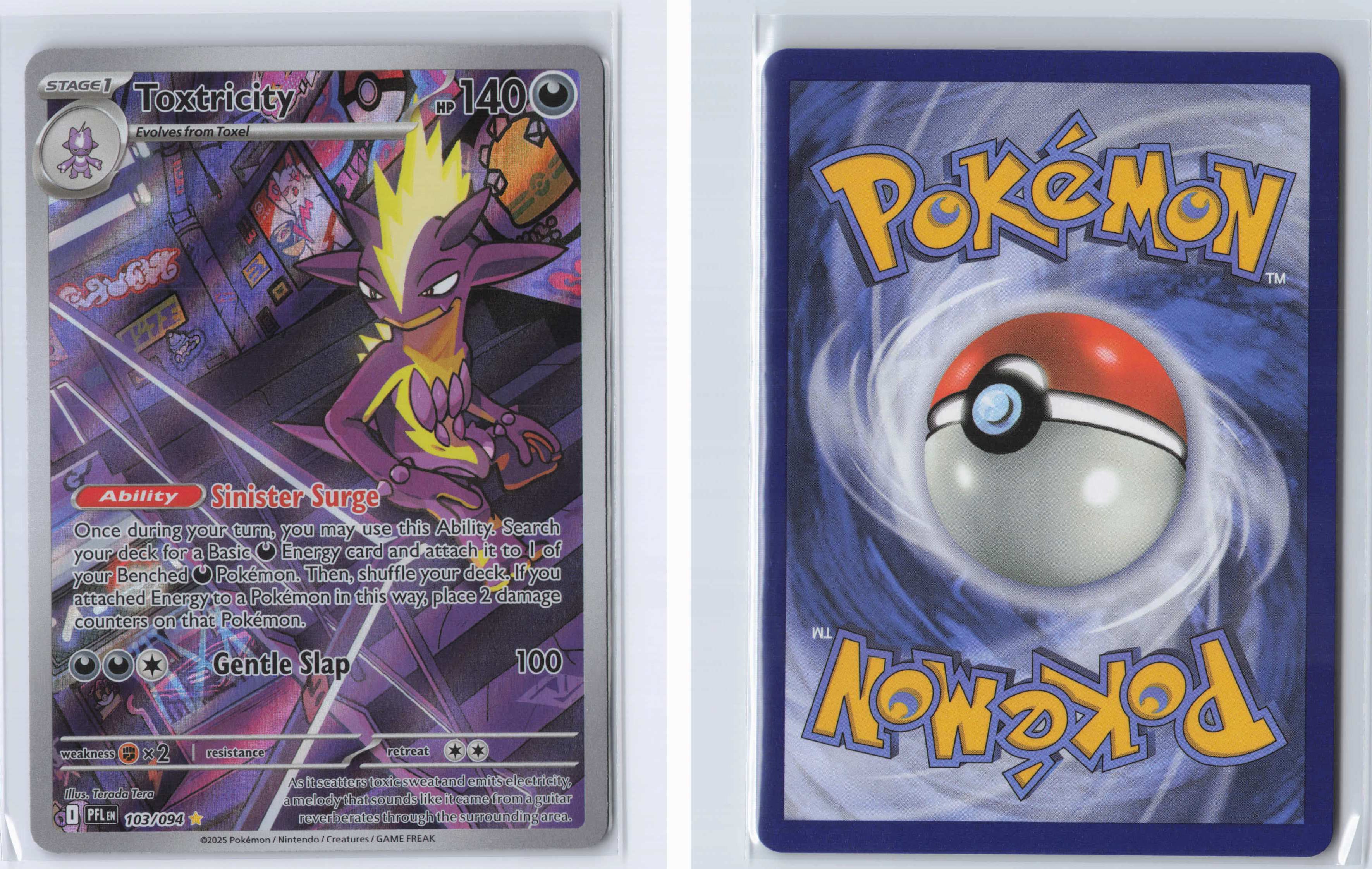 (#103/094) Toxtricity [Mega Evolutions: Phantasmal Flames]