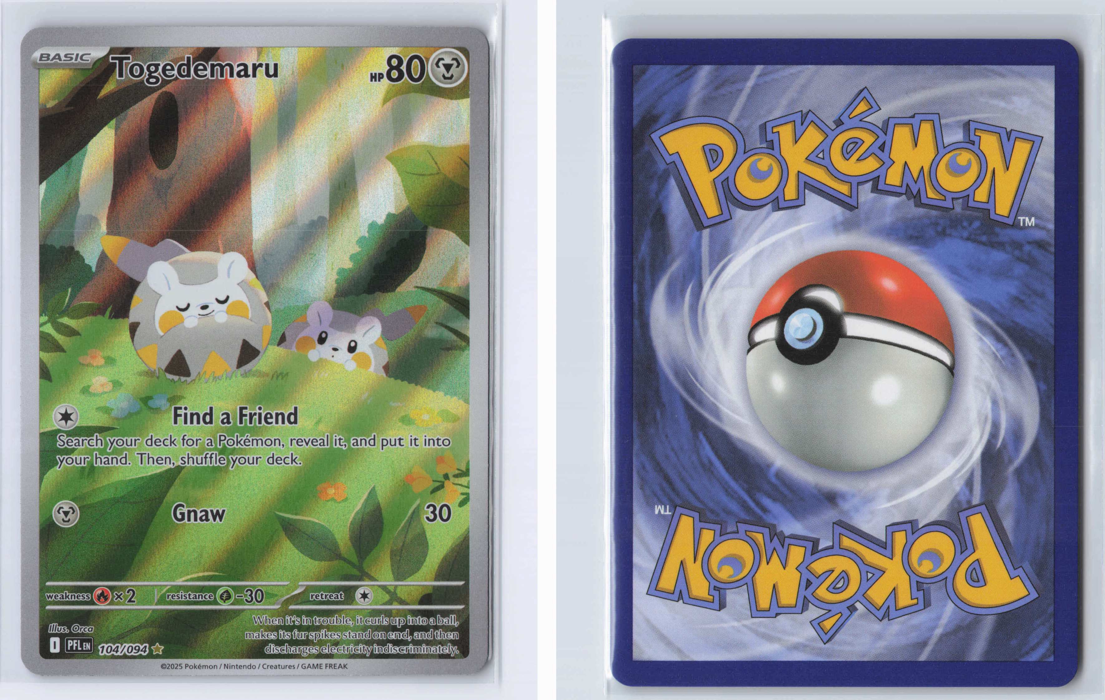 (#104/094) Togedemaru [Mega Evolutions: Phantasmal Flames]