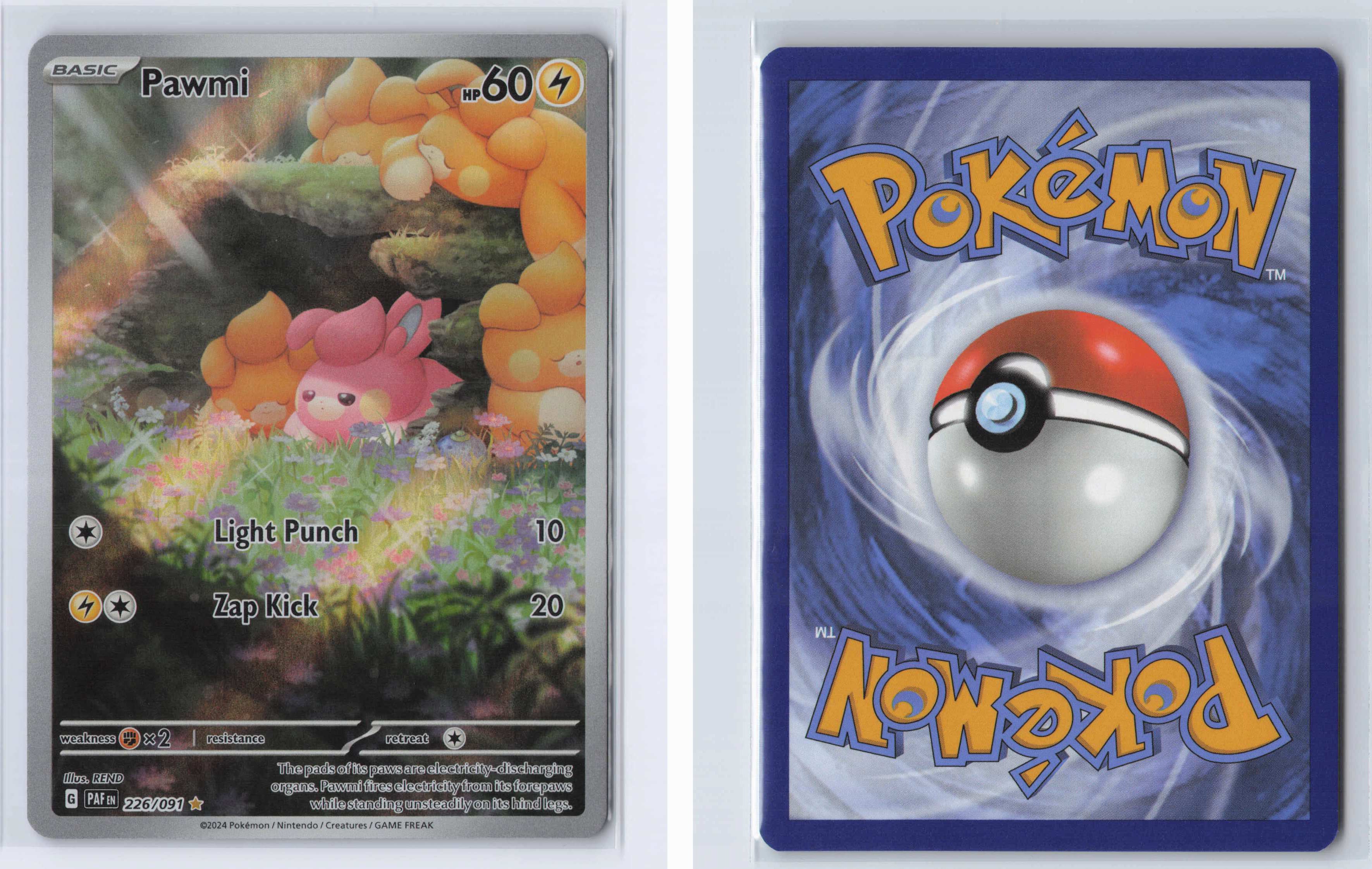 (#226/091) Pawmi [Scarlet & Violet: Paldean Fates]