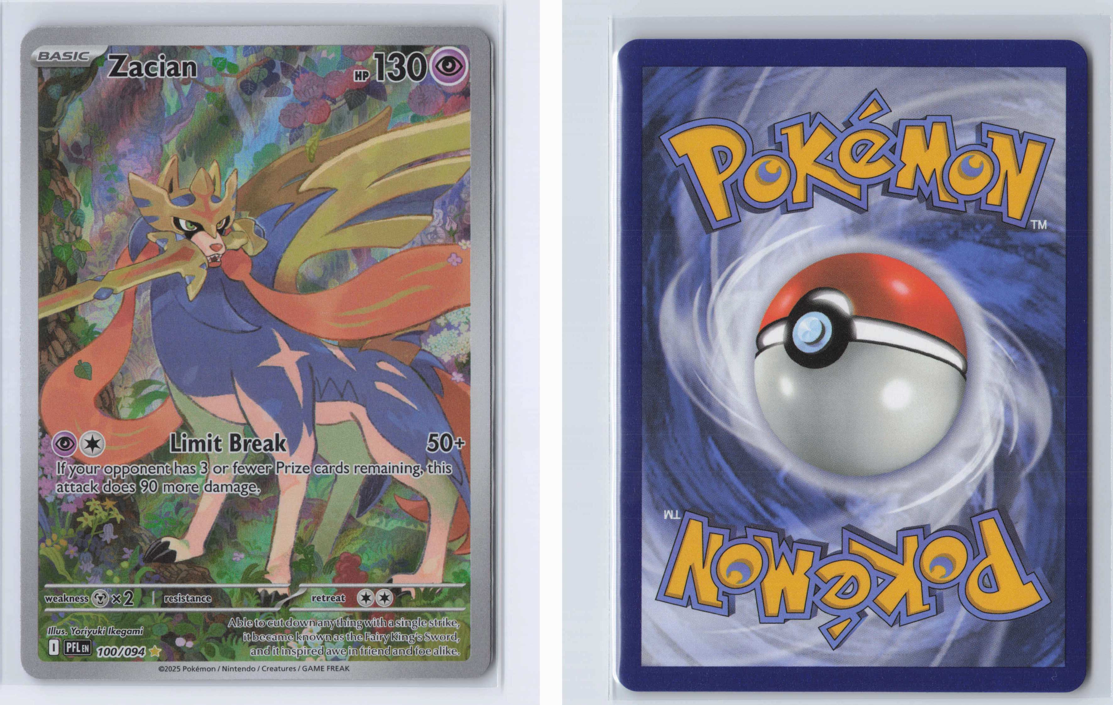 (#100/094) Zacian [Mega Evolutions: Phantasmal Flames]