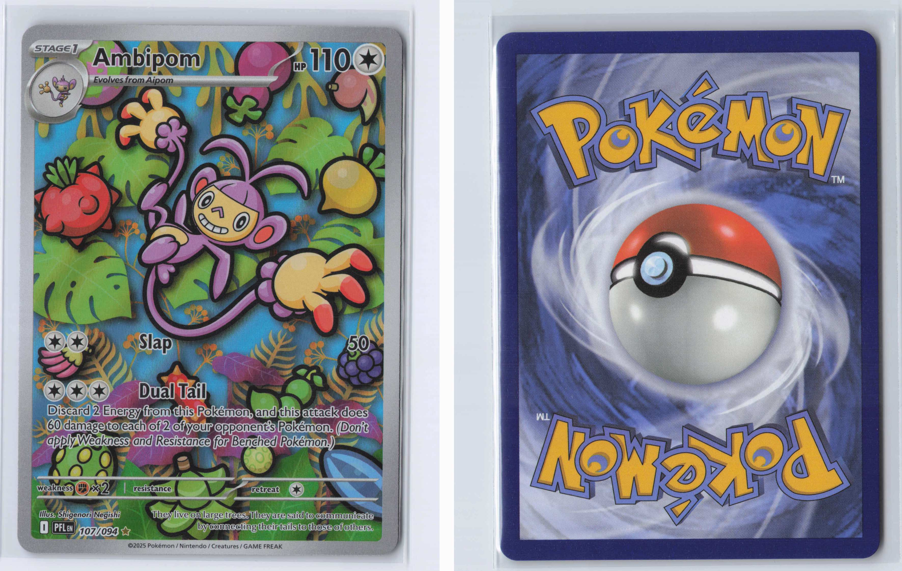 (#107/094) Ambipom [Mega Evolutions: Phantasmal Flames]