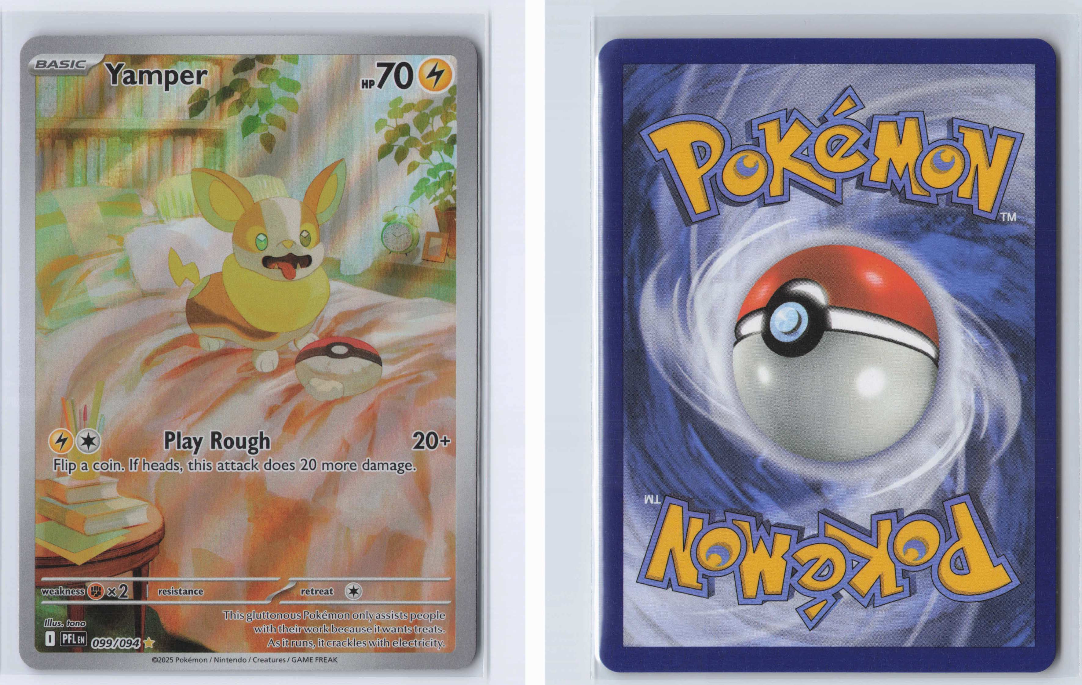 (#099/094) Yamper [Mega Evolutions: Phantasmal Flames]