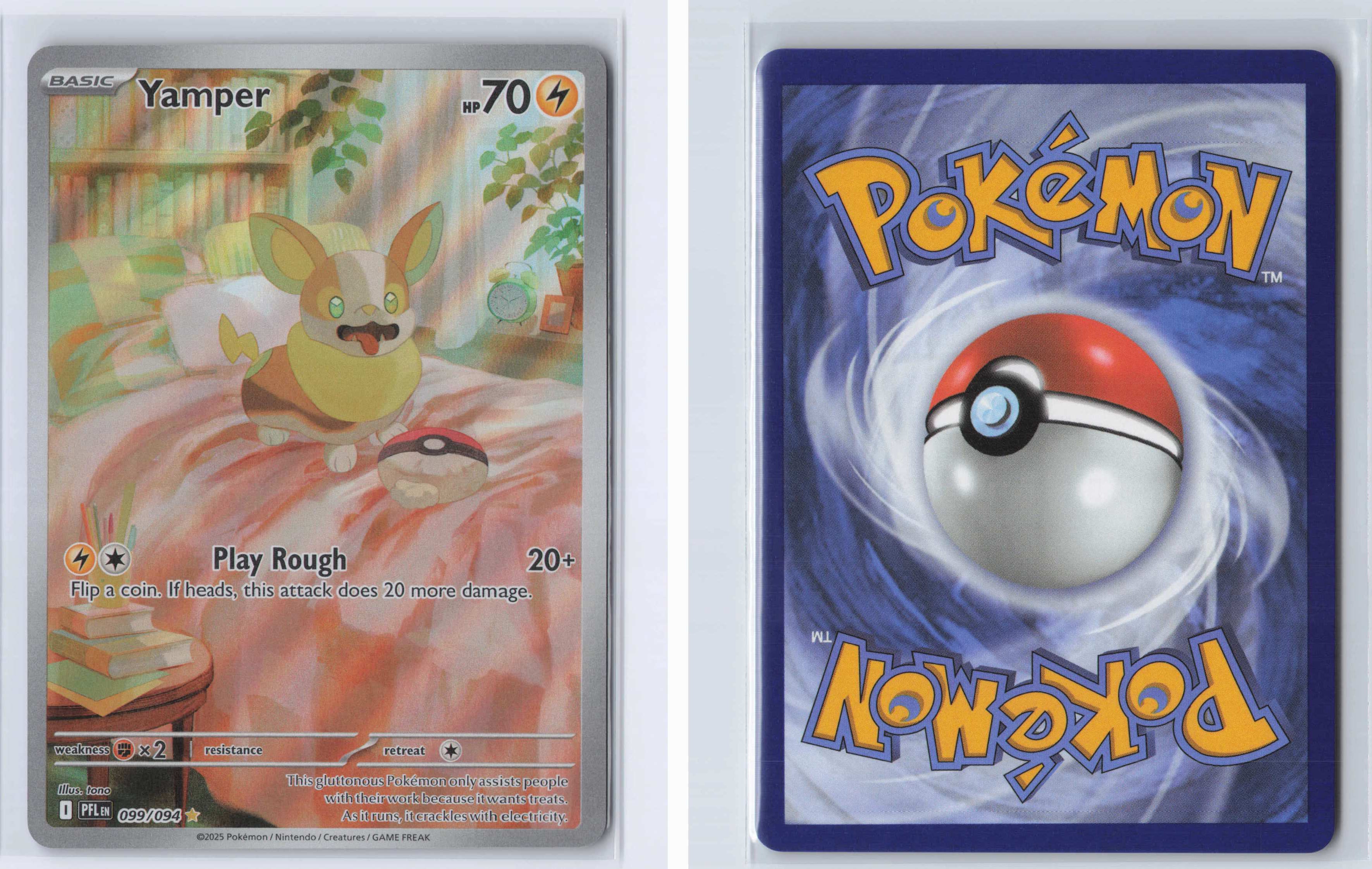 (#099/094) Yamper [Mega Evolutions: Phantasmal Flames]