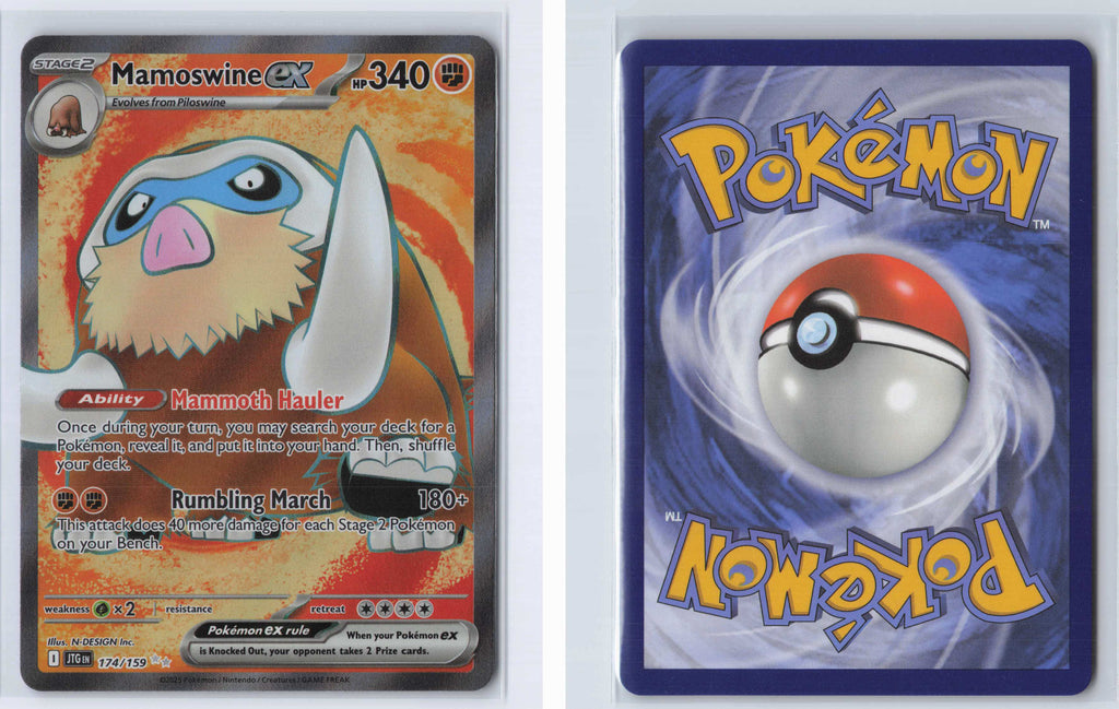 (#174/159) Mamoswine ex [SV09: Journey Together]