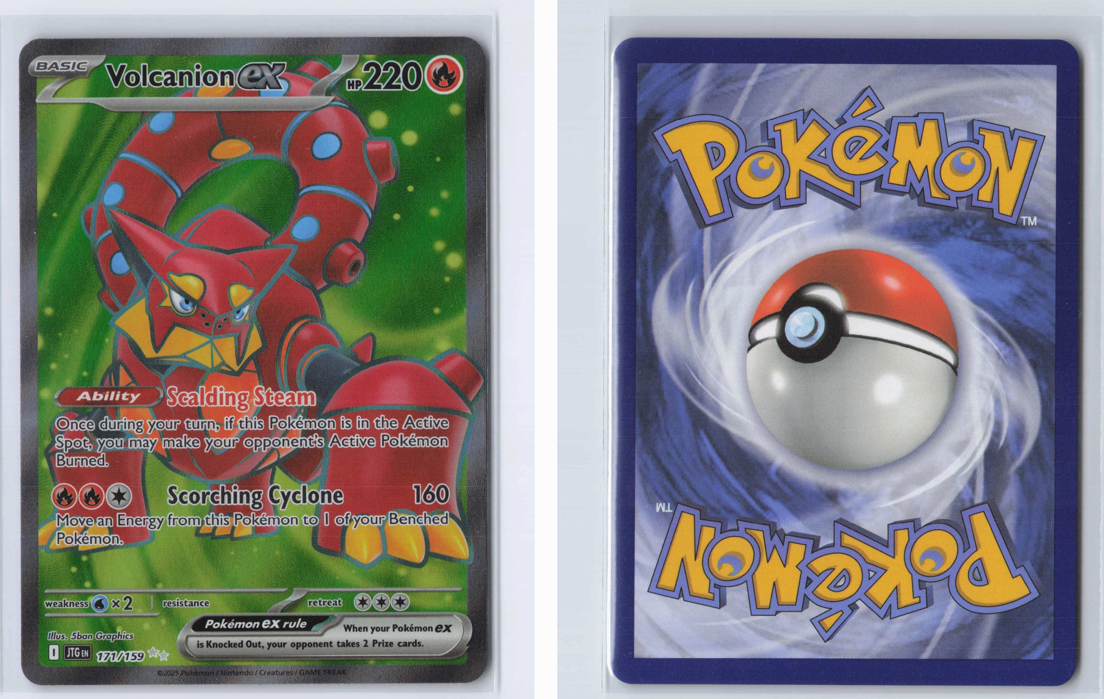 (#171/159) Volcanion ex [Scarlet & Violet: Journey Together]