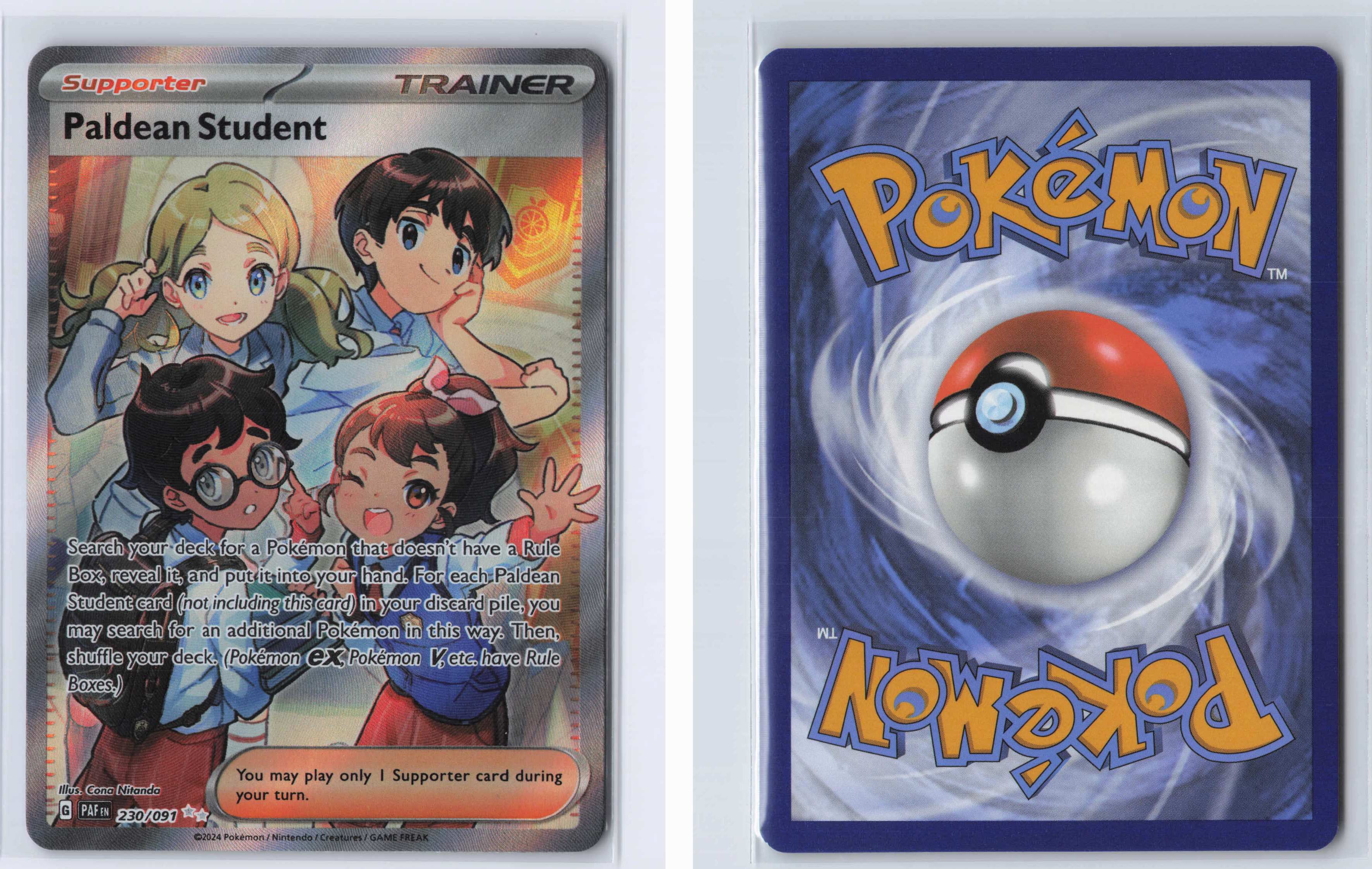 (#230/091) Paldean Student [SV: Paldean Fates]