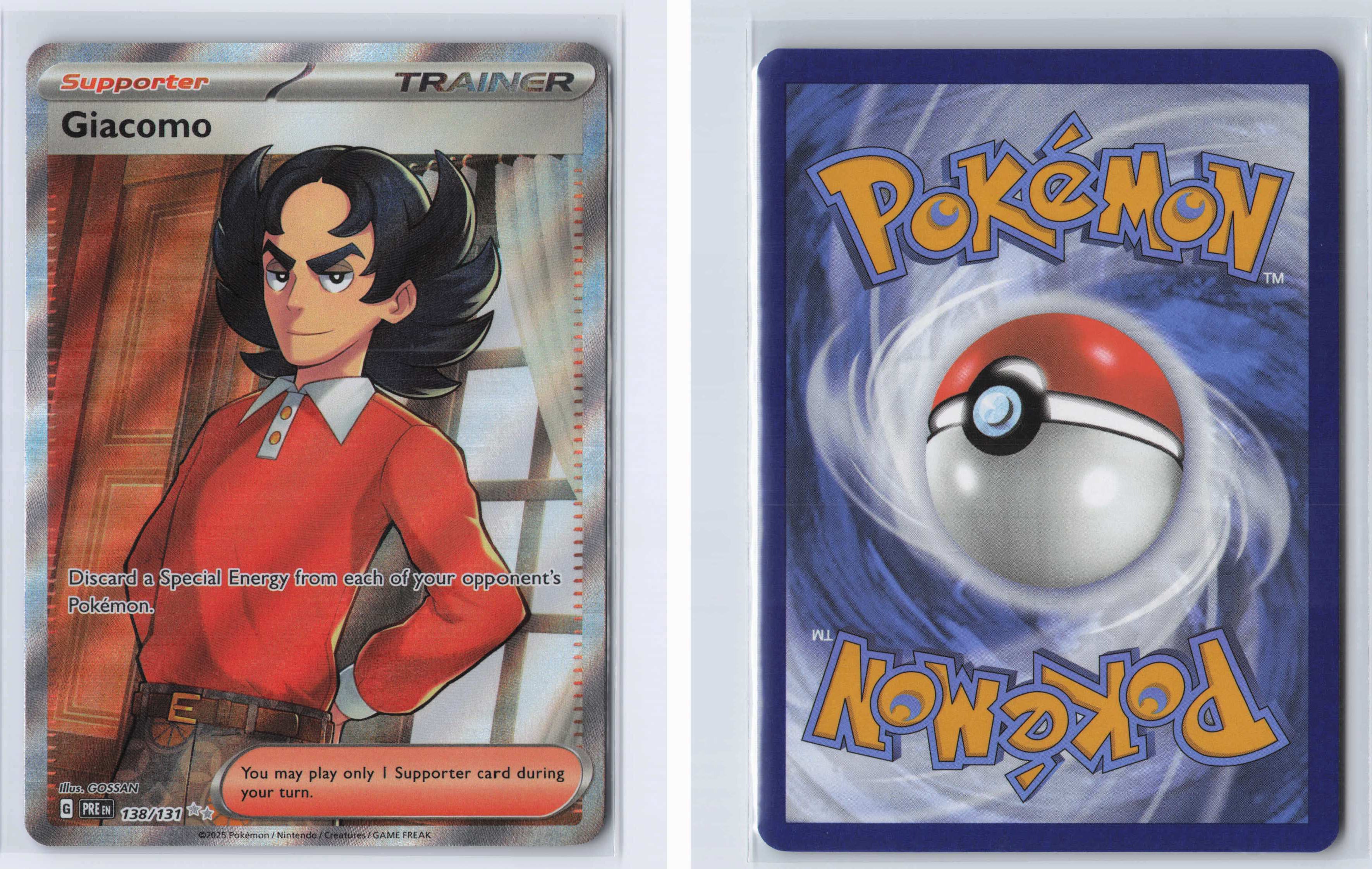 (#138/131) Giacomo [SV: Prismatic Evolutions]