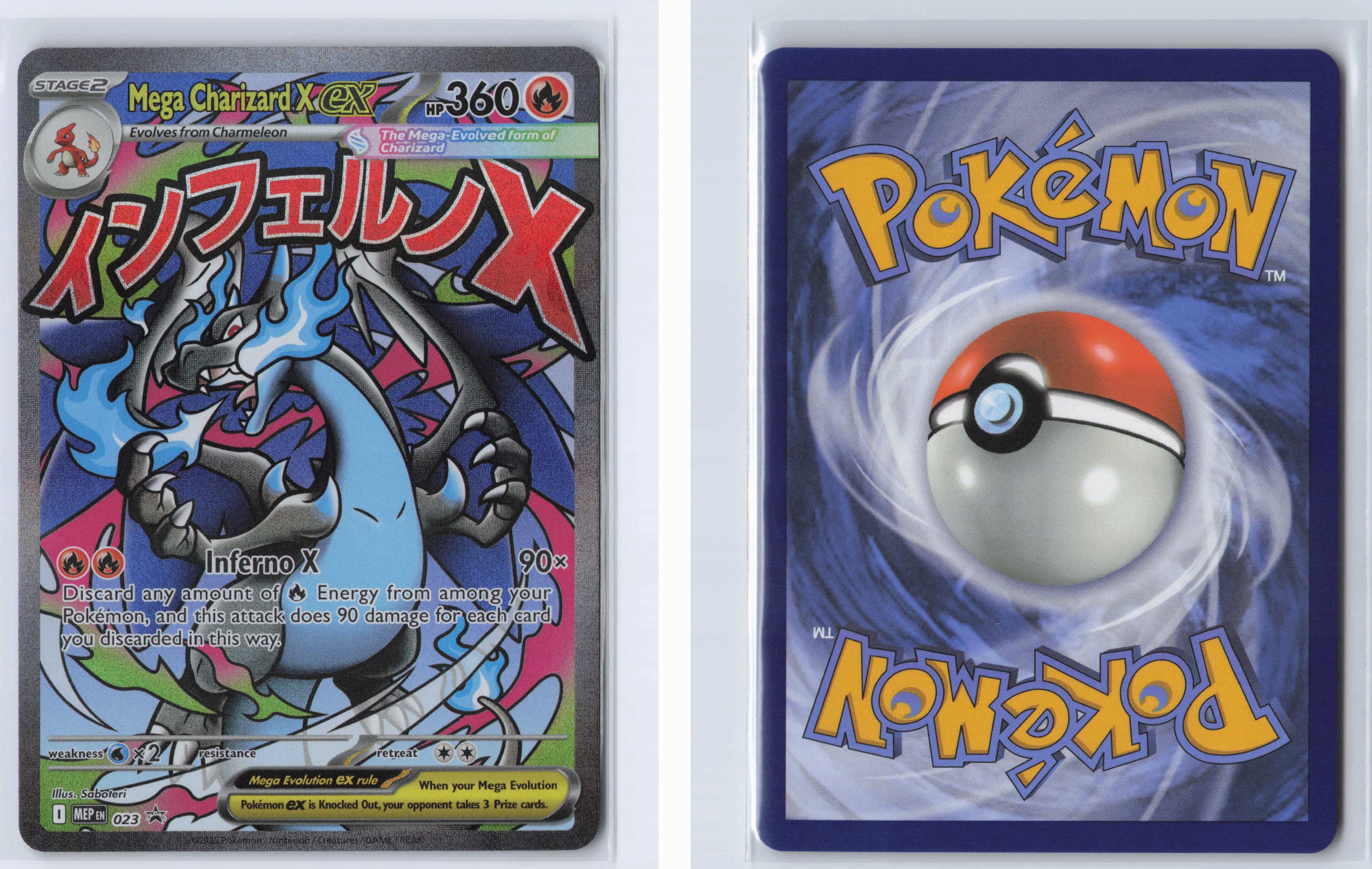 (#23) Mega Charizard X ex [ME: Mega Evolution Promo]